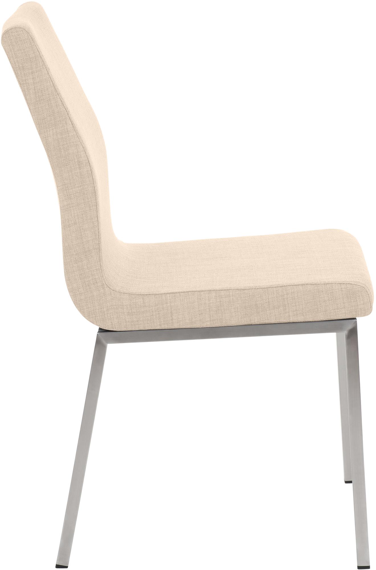 Chaise Colmar avec revêtement en tissu
