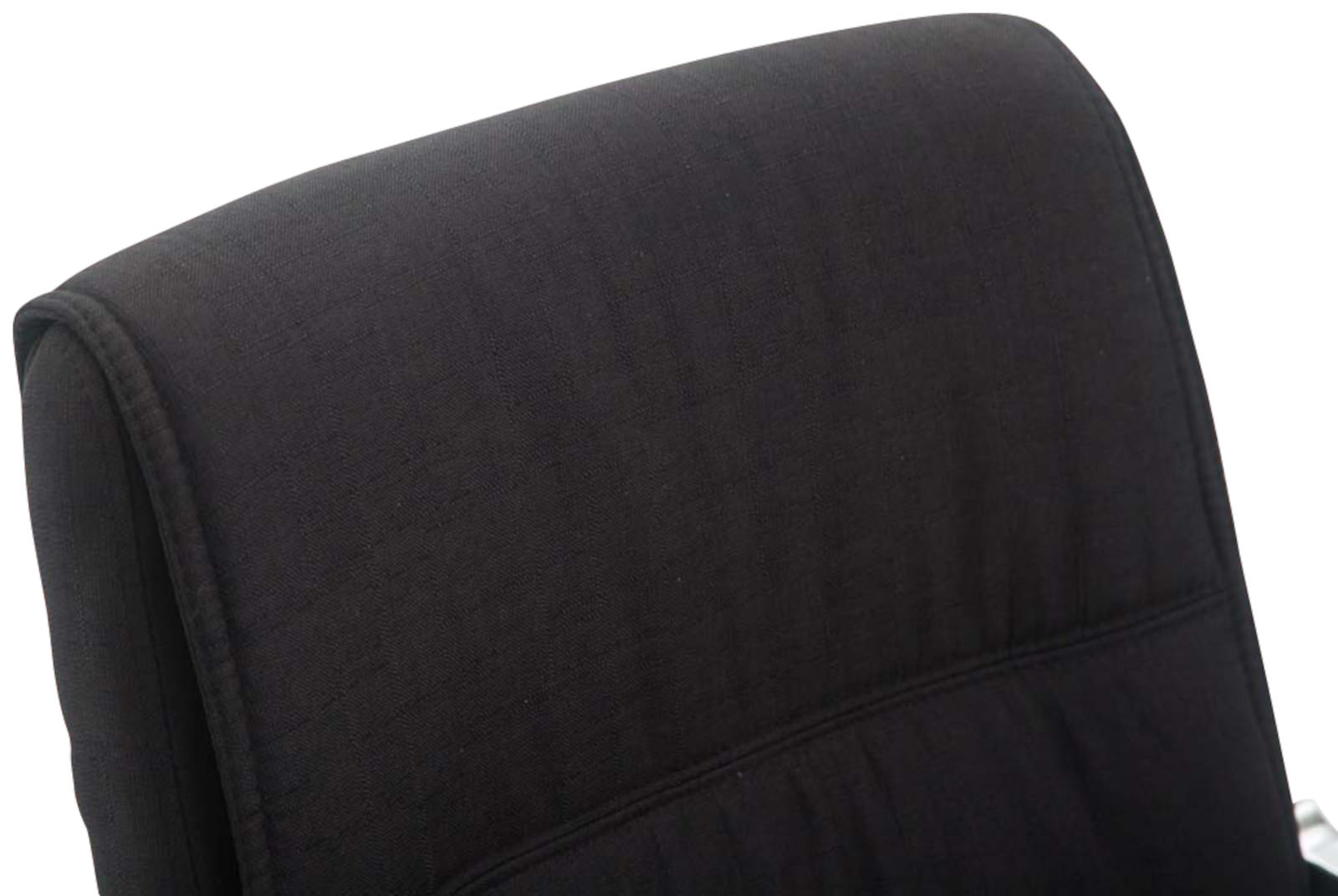 CLP Lot de 2 Chaises Cantilever XXL Anubis en Tissu avec accoudoirs