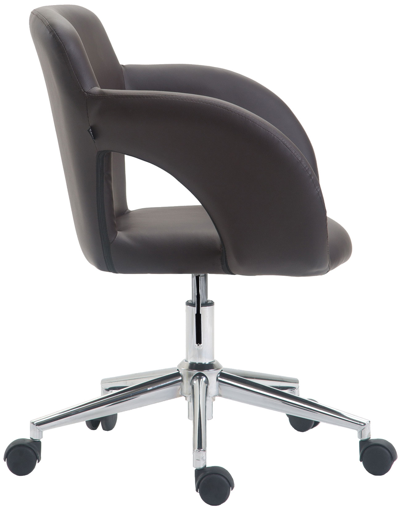 Chaise de bureau Edison similicuir