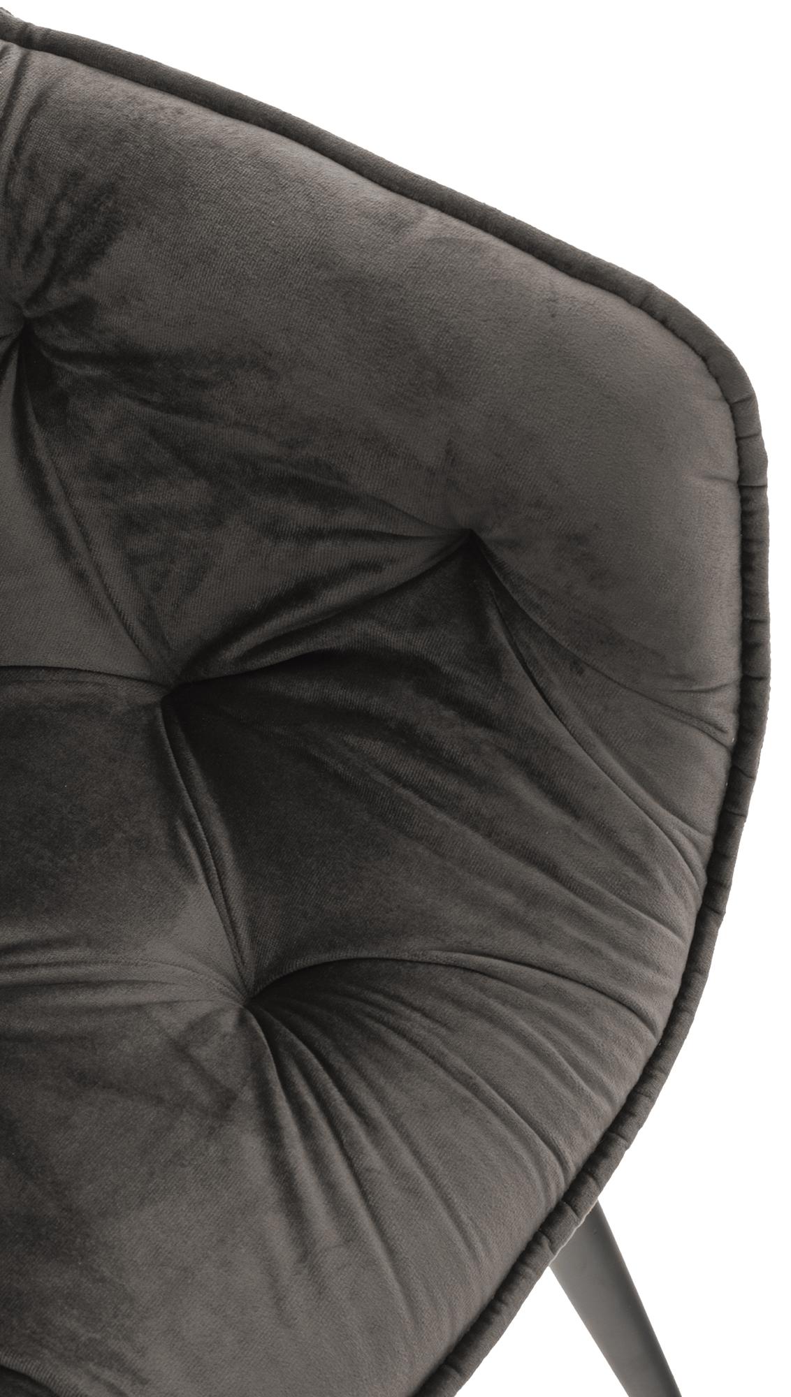 Lot de 2 chaises Tanna velours