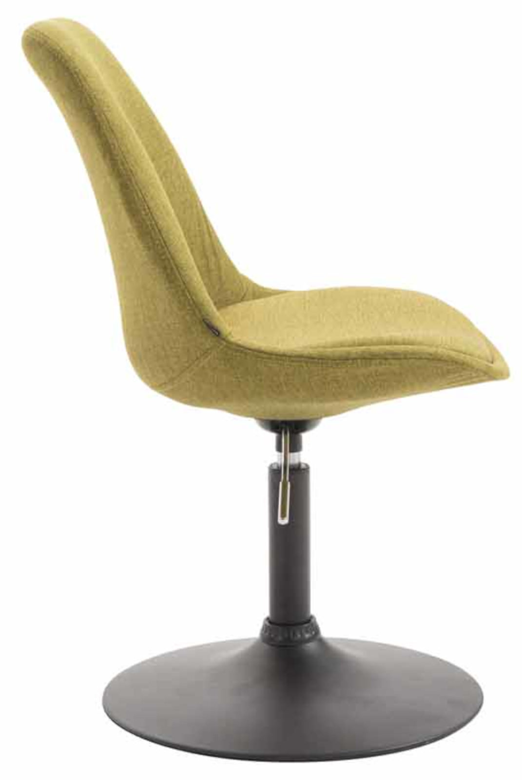 Lot de 4 Chaises de salle à manger Maverick tissu avec pied trompette