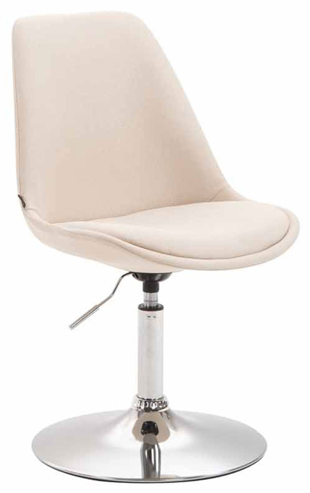 Lot de 4 Chaises de salle à manger Maverick tissu avec pied trompette