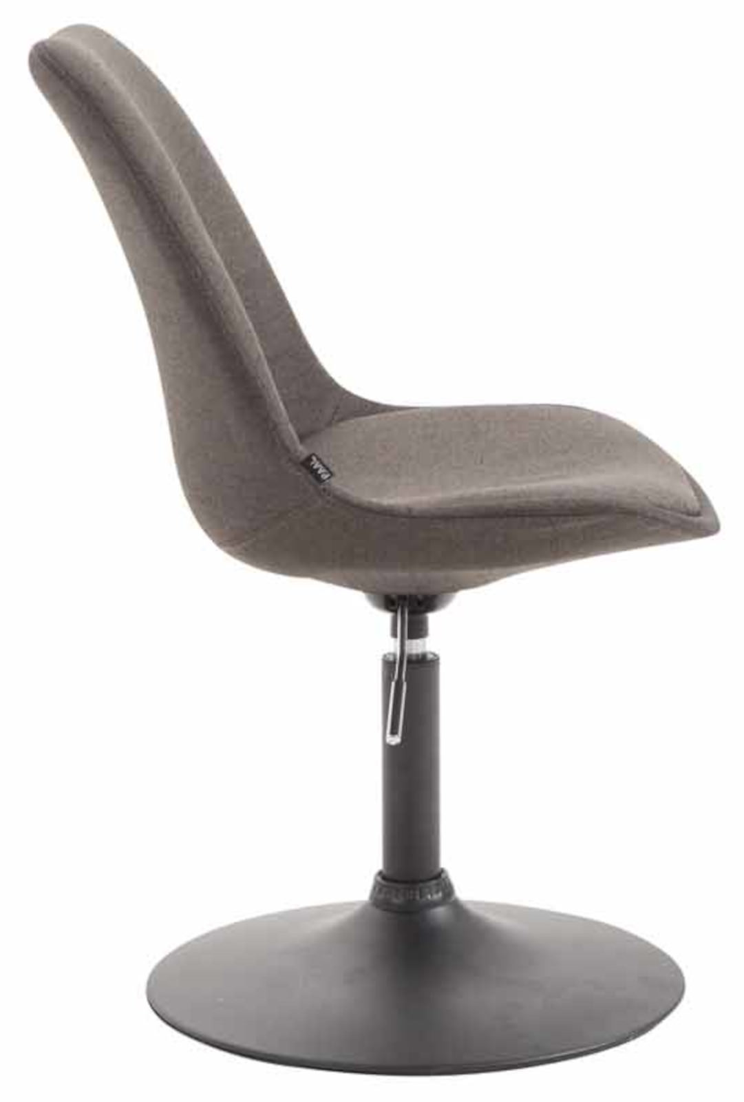 Lot de 4 Chaises de salle à manger Maverick tissu avec pied trompette