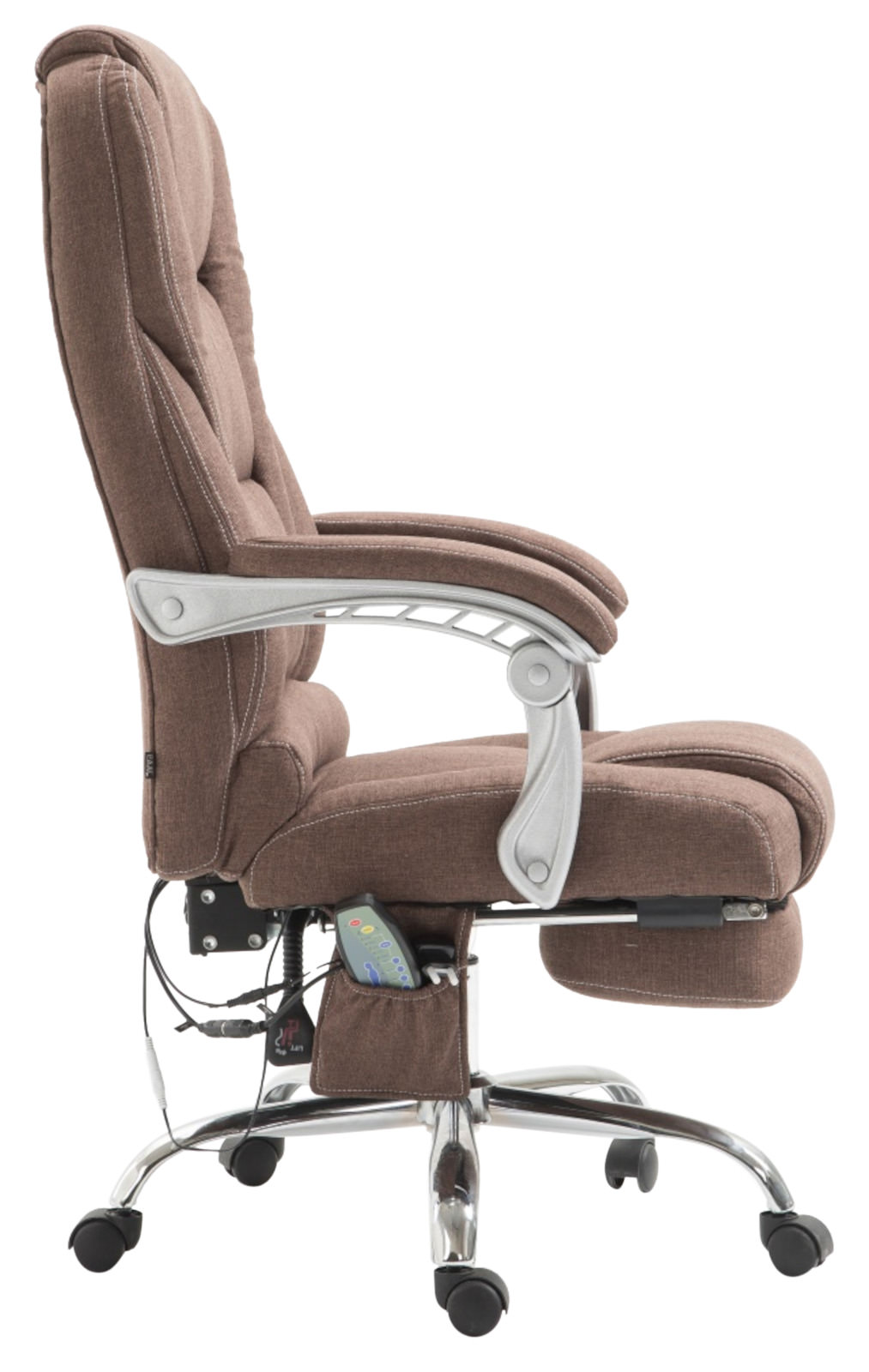 Fauteuil de bureau Pacific avec fonction massage tissu