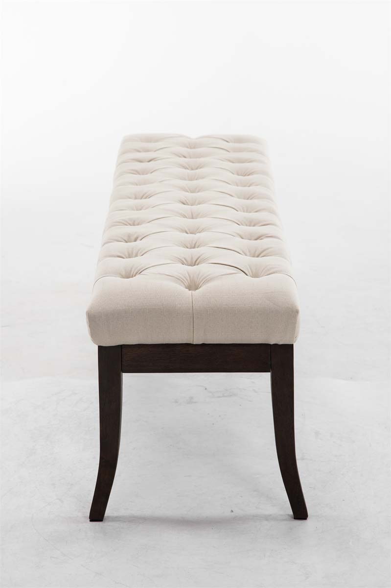 Banc Ramses tissu antique sombre