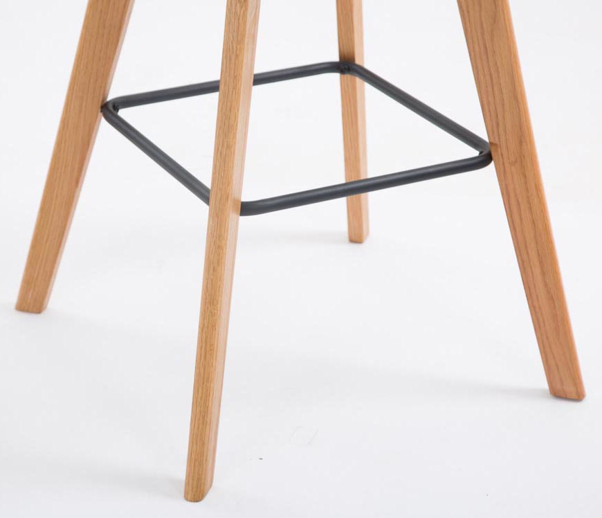 Lot de 2 tabourets de bar Metz en tissu