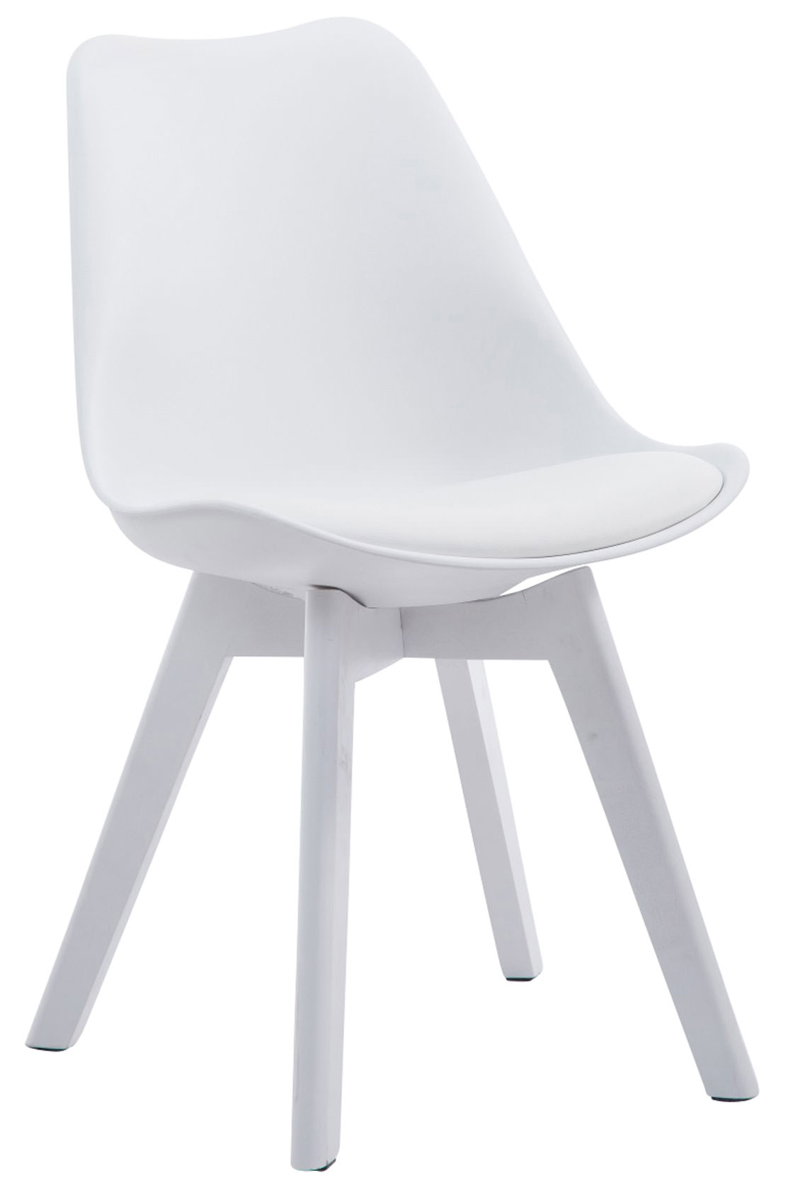 Lot de 4 chaises de salle à manger Borneo V2 en similicuir
