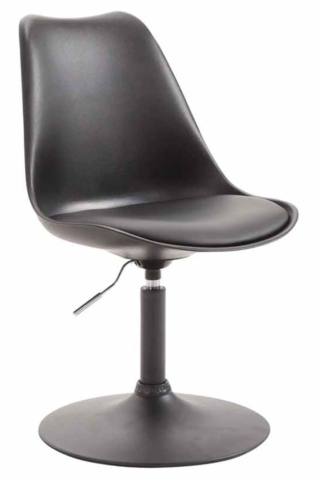 Lot de 4 Chaises de salle à manger Maverick en Plastique avec pied métal