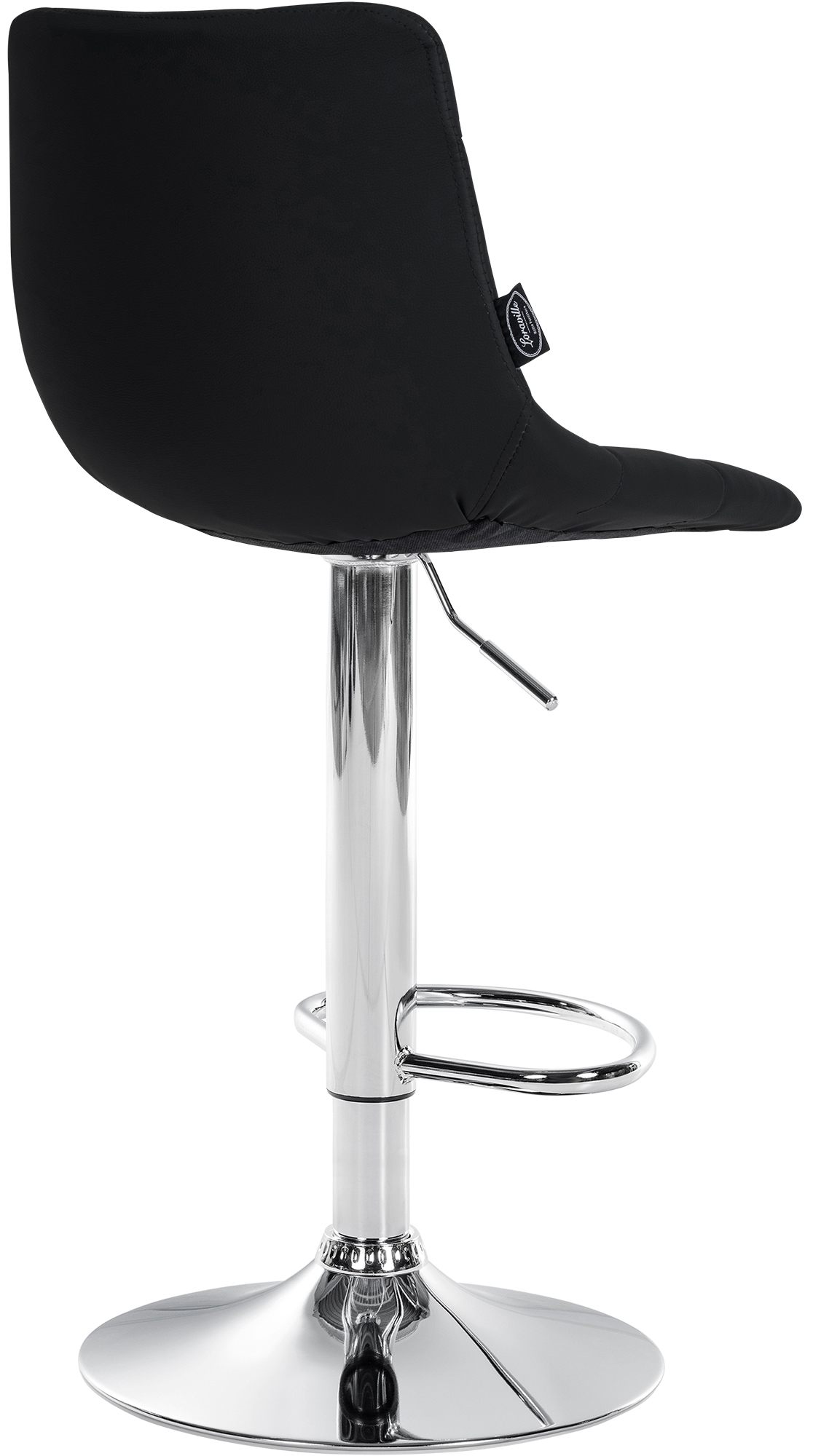 Lot de 2 tabourets de bar Jerry en similicuir
