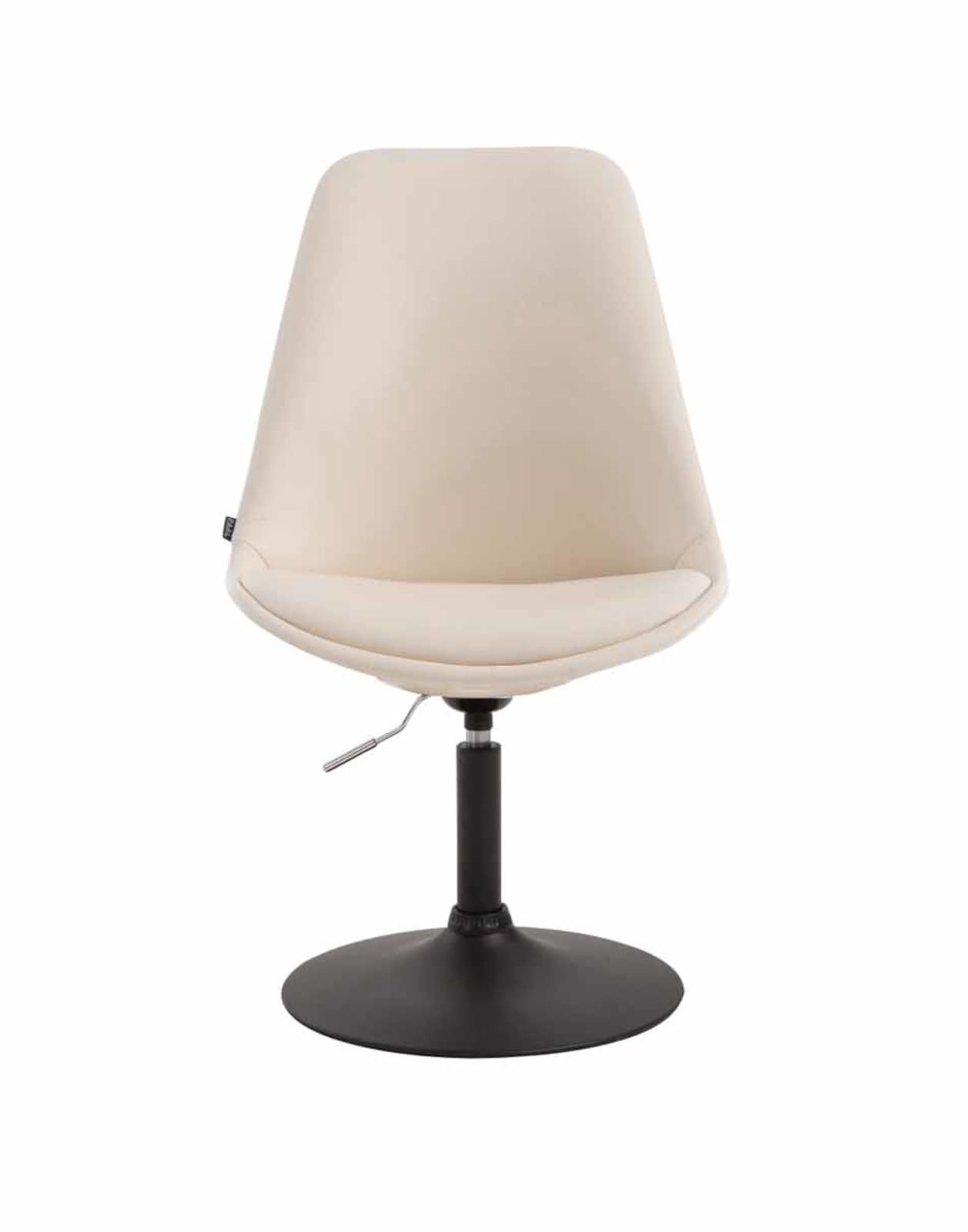 Lot de 4 Chaises de salle à manger Maverick similicuir avec pied trompette