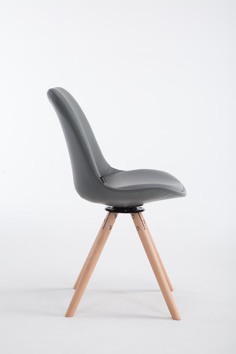 Chaise de salle à manger Calais pivotante pieds ronds