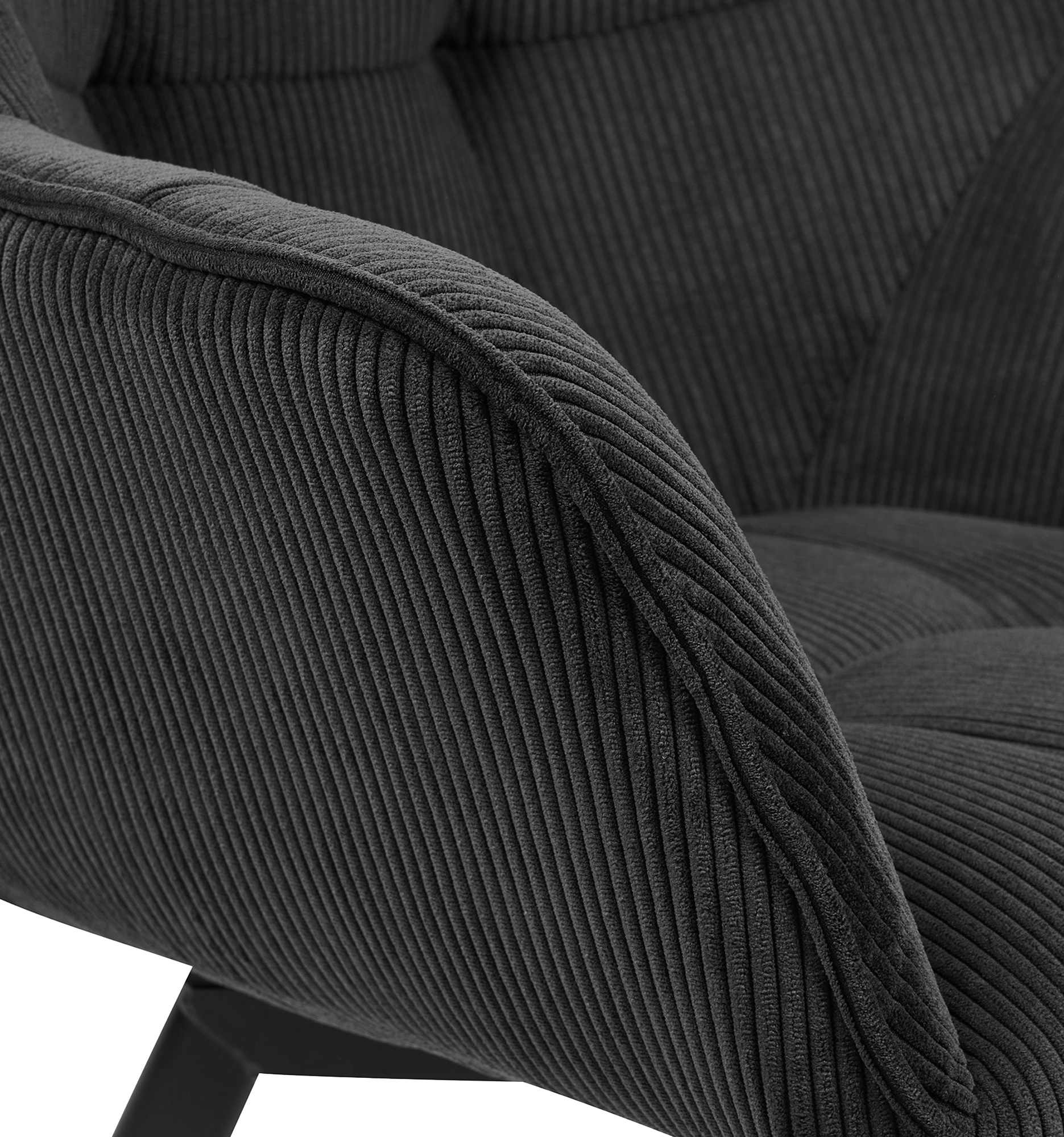 Chaise de salle à manger Jordi Cord