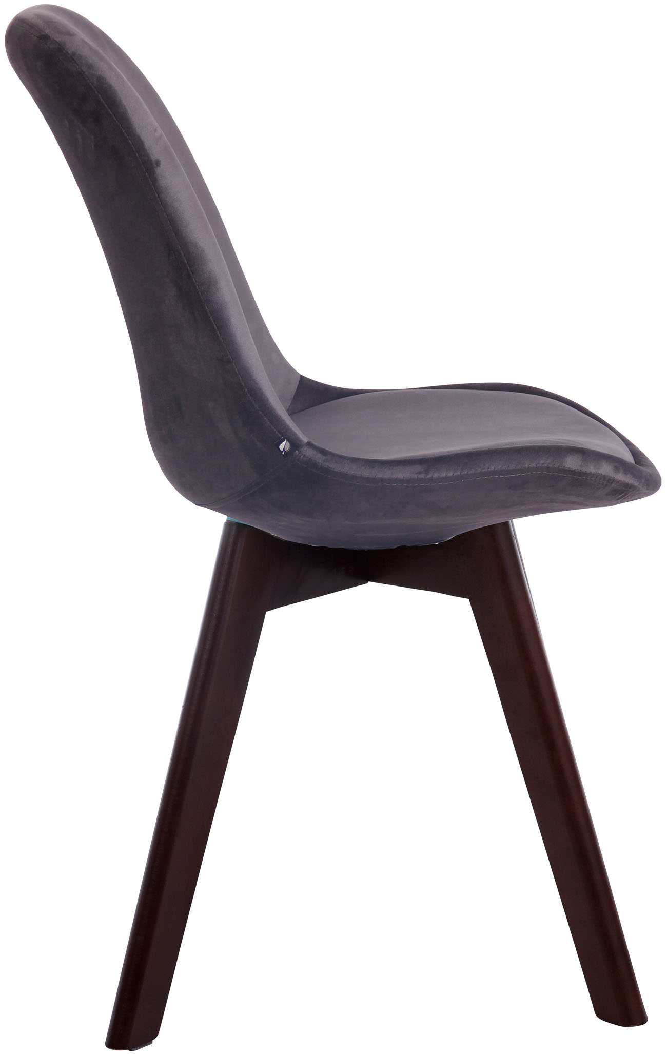 Chaise de salle à manger Borneo V2 en velours