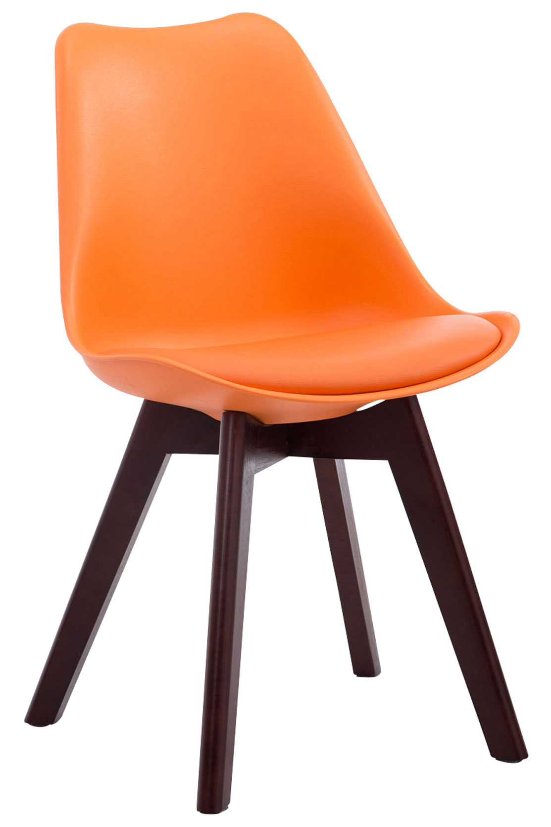 Lot de 4 chaises de salle à manger Borneo V2 en similicuir