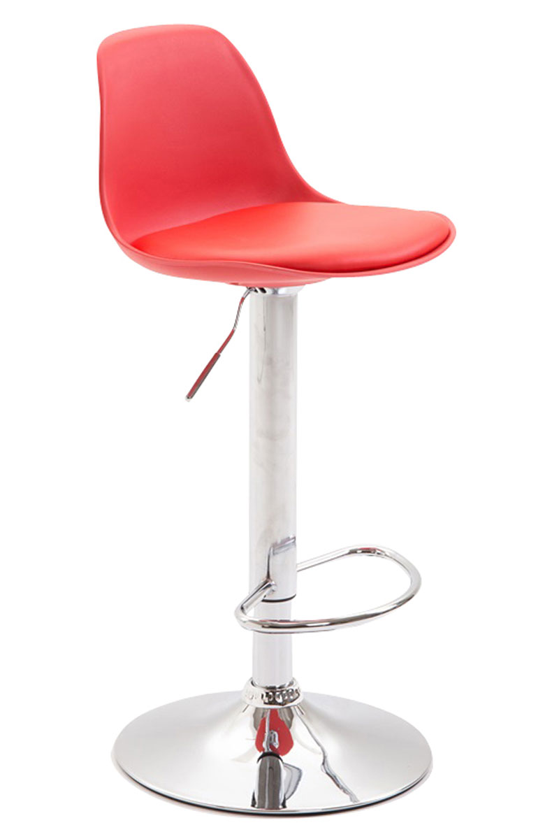 Tabouret de bar Kiel Similicuir et coque en plastique