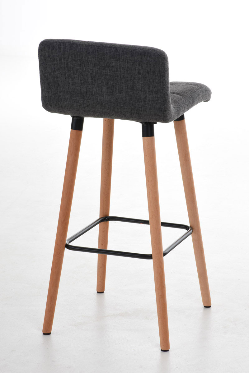 Tabouret de bar Lincoln revêtement tissu