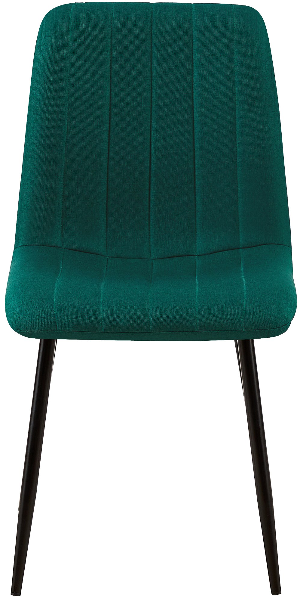 Chaise de salle à manger Dijon avec Piètement en métal noir