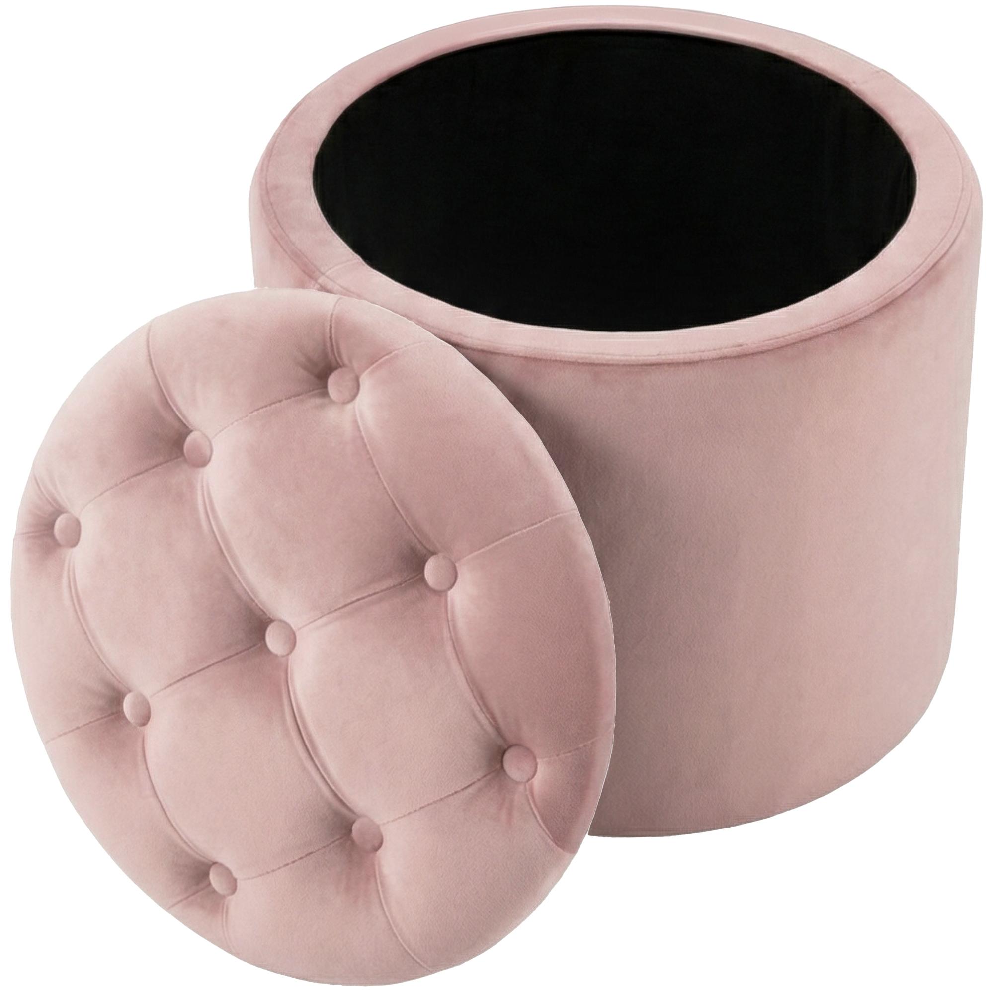 Tabouret Pantin en velours