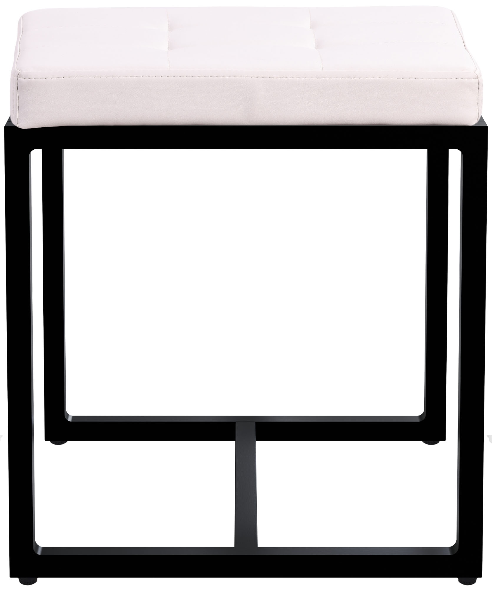 Pouf Barci avec structure noire