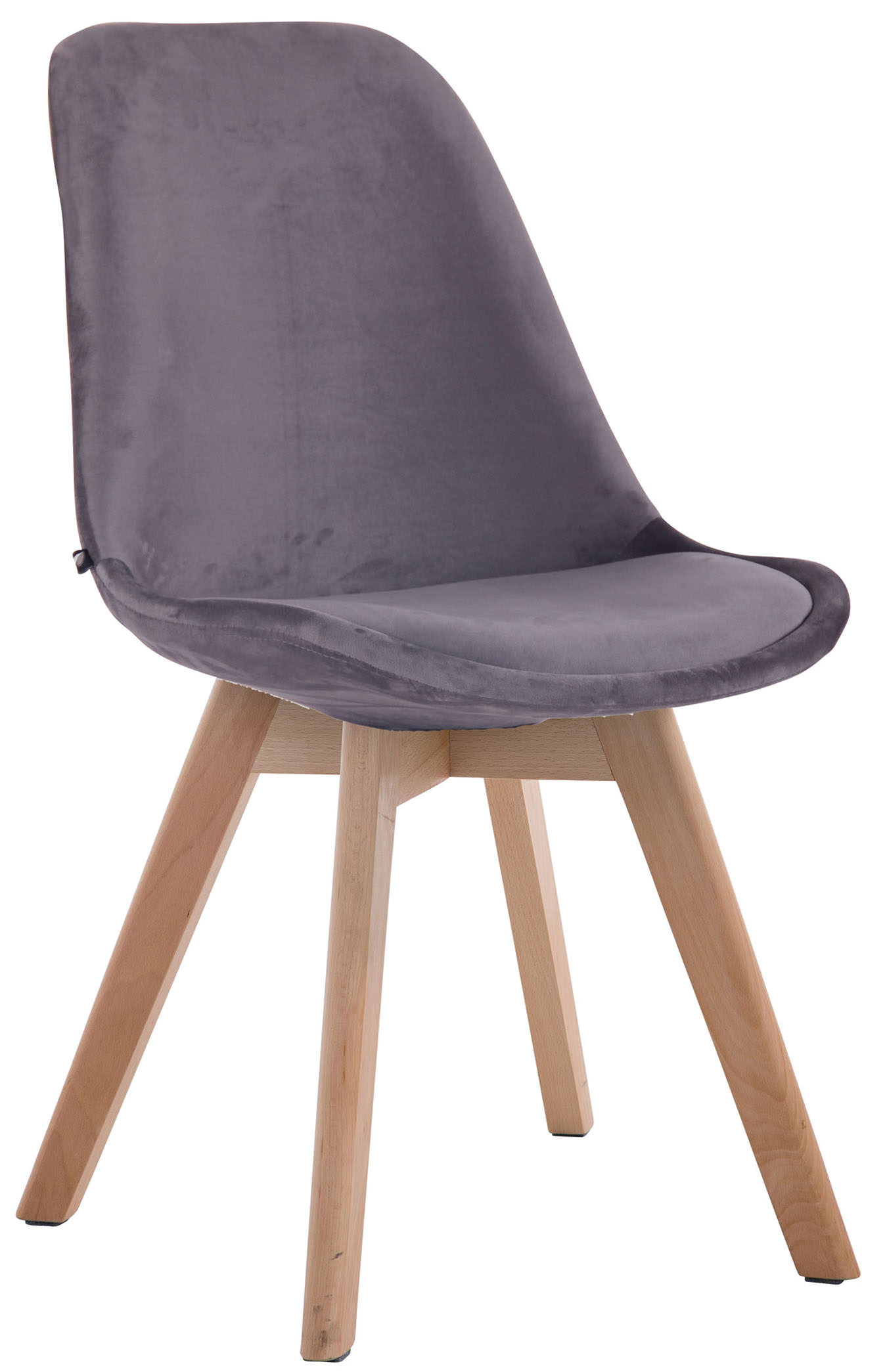 Chaise de salle à manger Borneo V2 en velours
