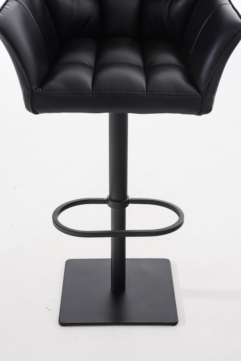 Tabouret de bar Damaso avec revetement en similicuir