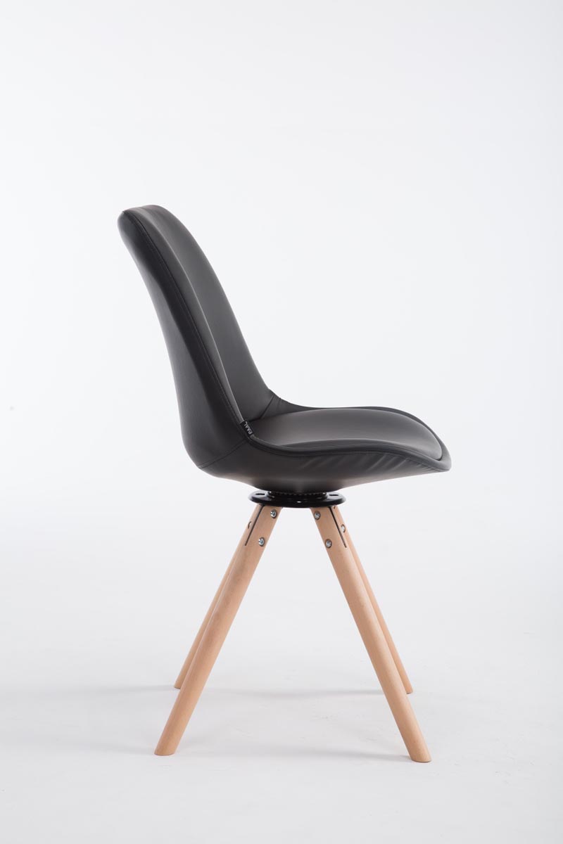Chaise de salle à manger Calais pivotante pieds ronds