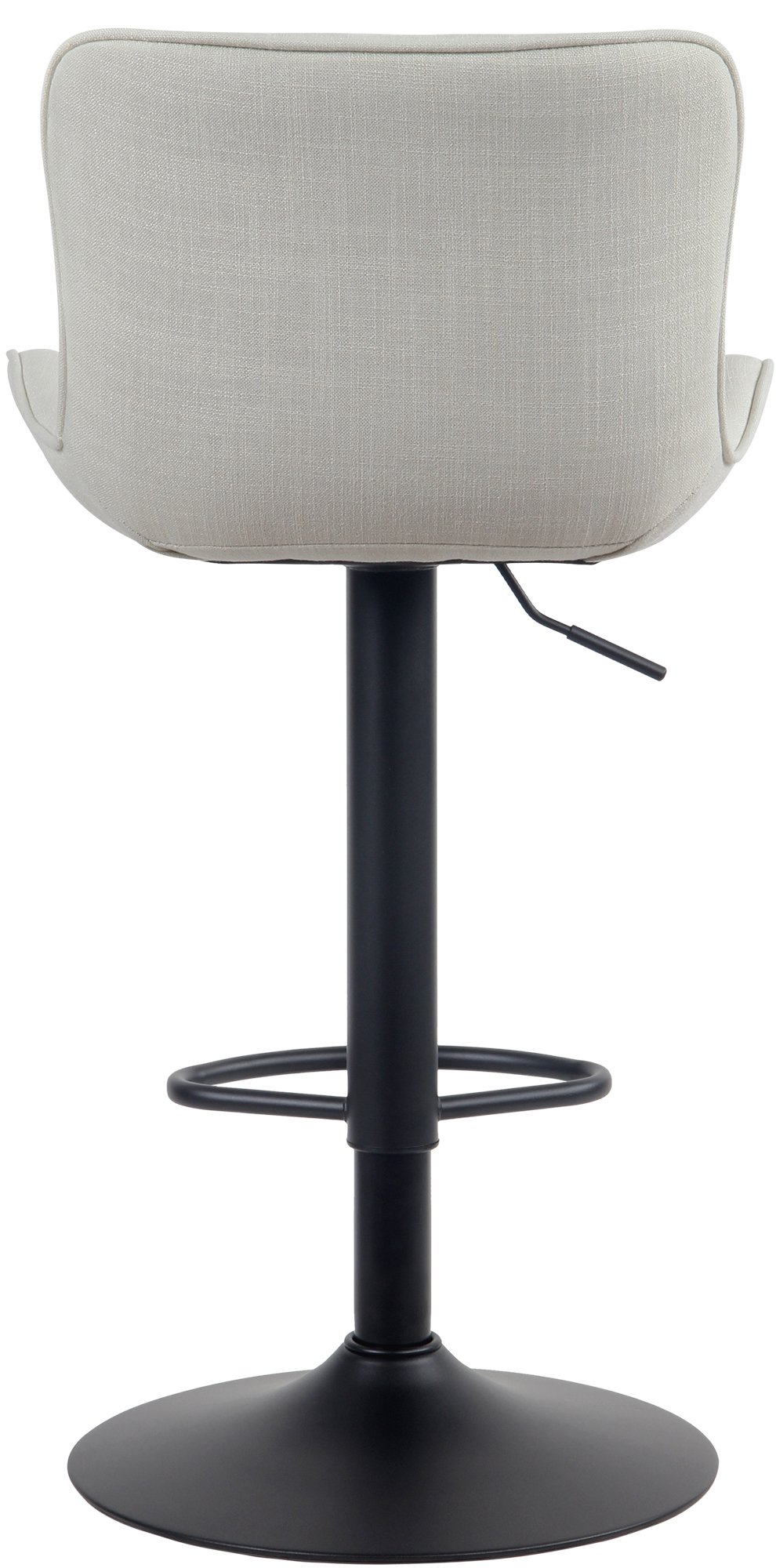 Lot de 2 Tabourets de bar Linus Pied en Métal réglable pivotant