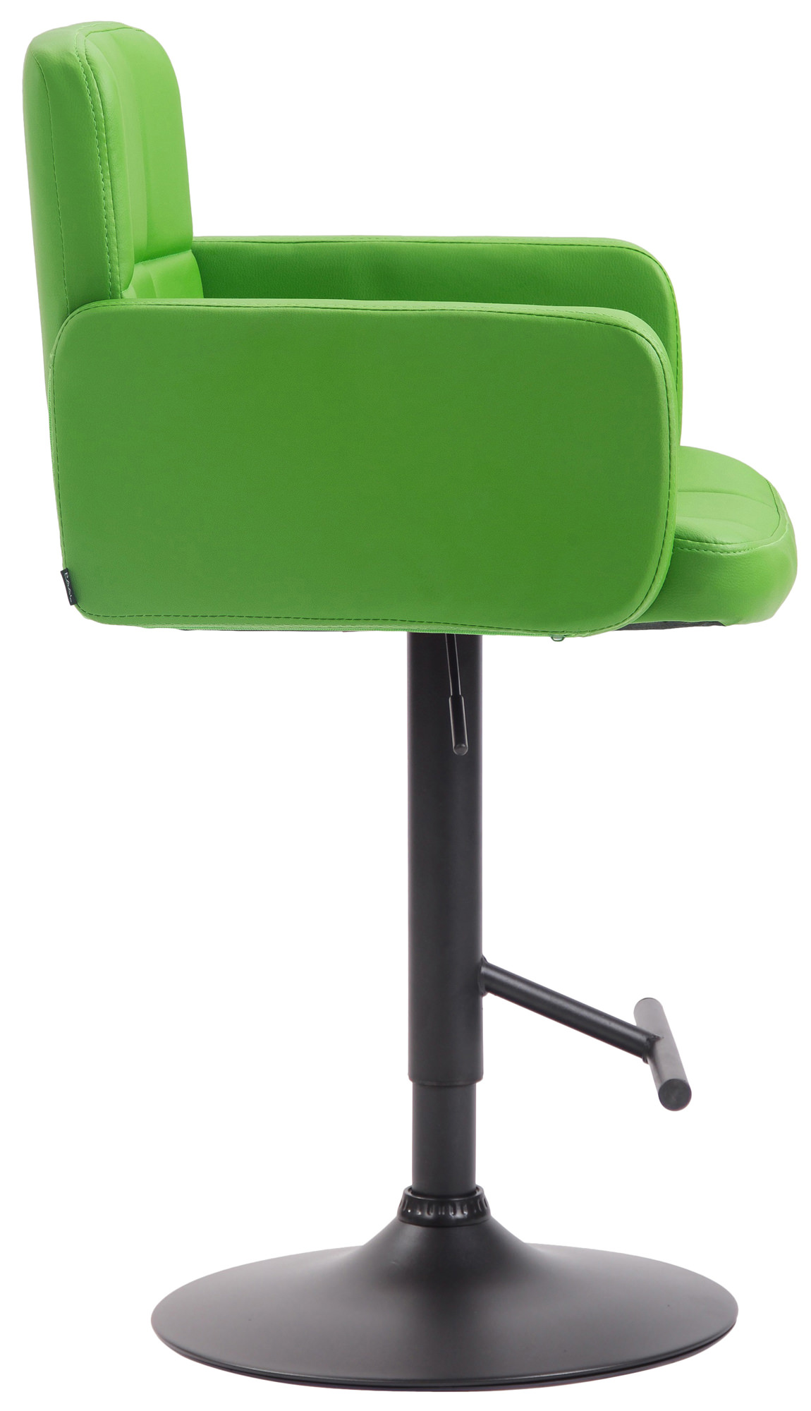 Tabouret de bar Los Angeles similicuir avec pied en métal