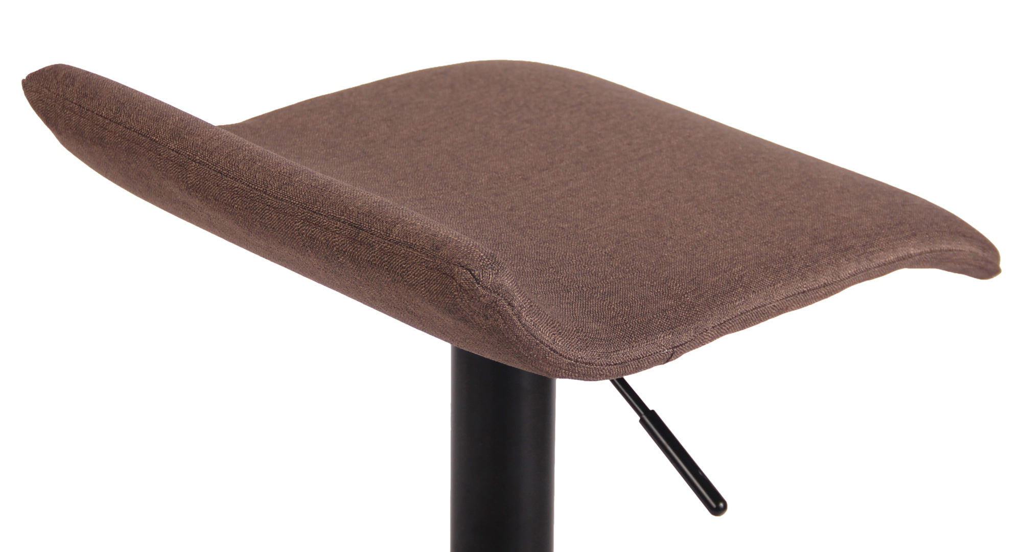 Tabouret de bar Dyn V2 tissu avec pied en métal