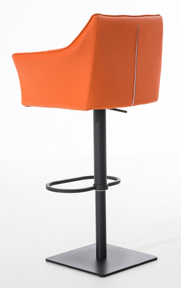 Lot de 2 tabourets de bar Damaso en similicuir