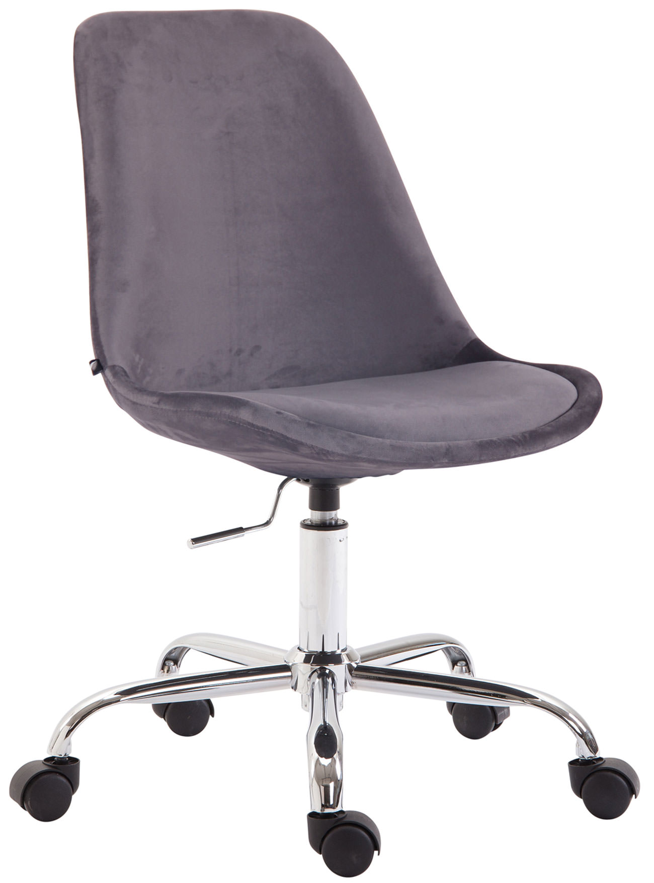 Chaise de bureau Toulouse en velours