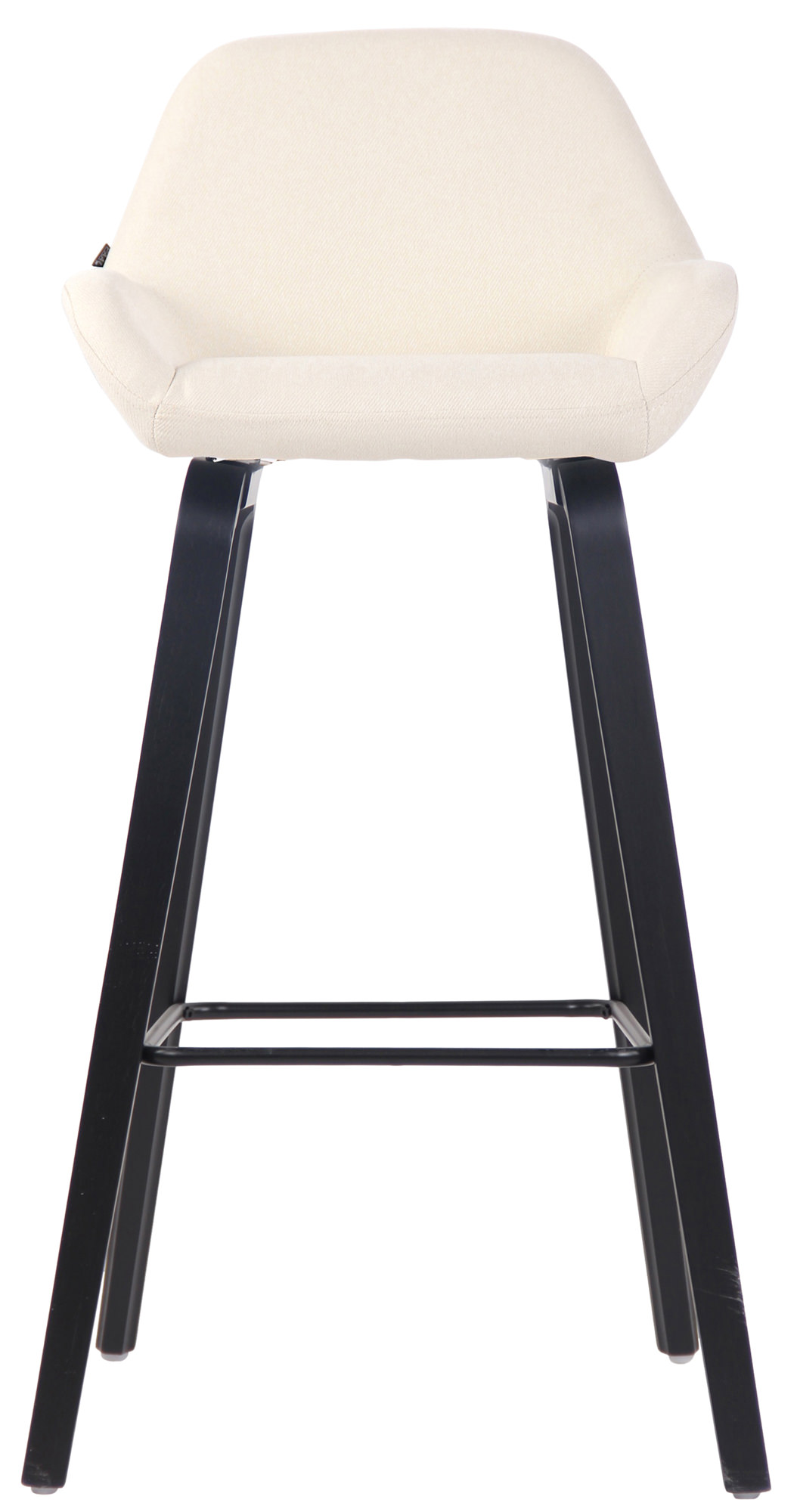 Tabouret de bar Newnan en tissu à 4 pieds