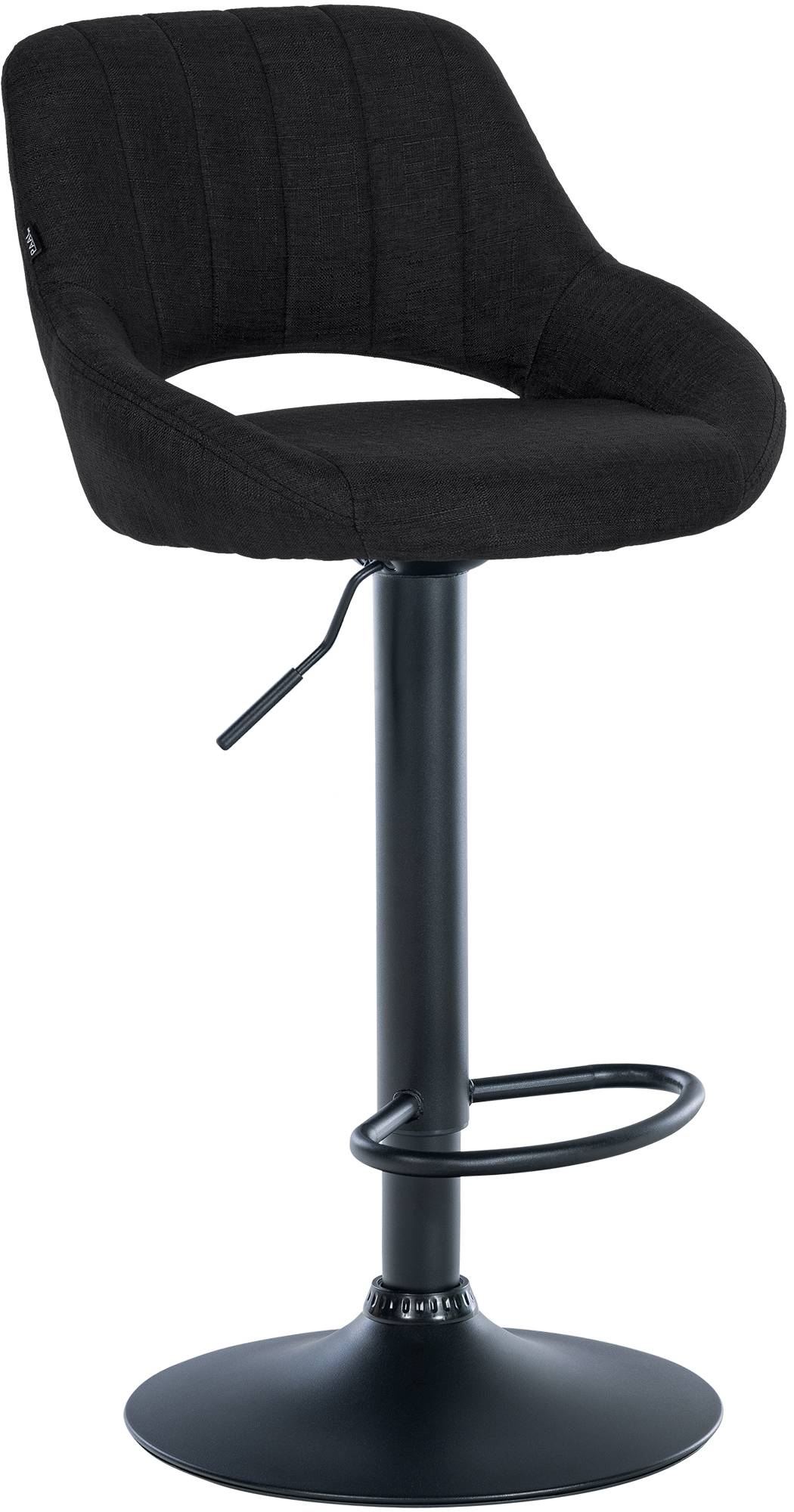 Tabouret de bar Milet en tissu