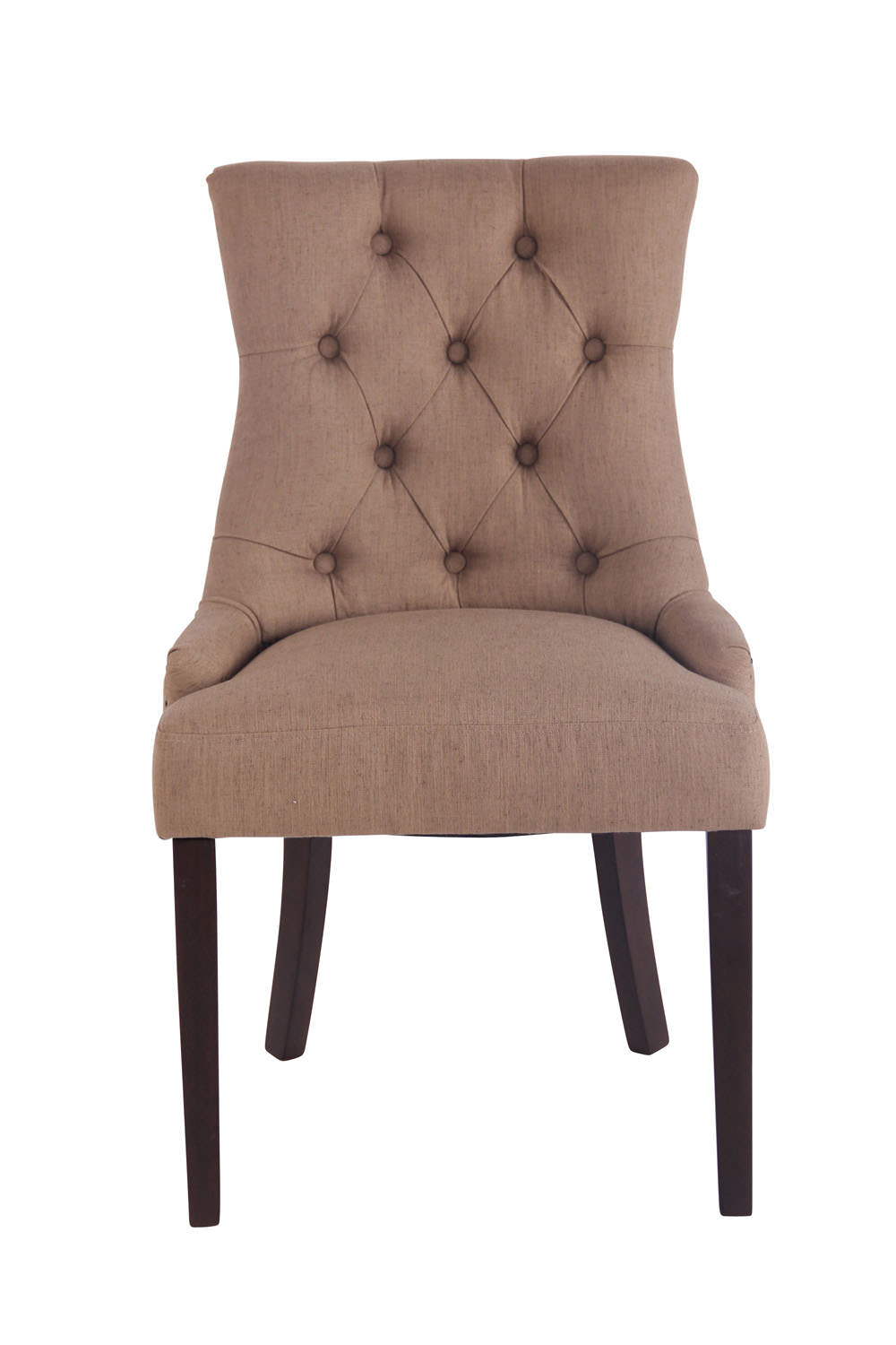 Lot de 2 chaises de salle à manger Aberdeen en tissu