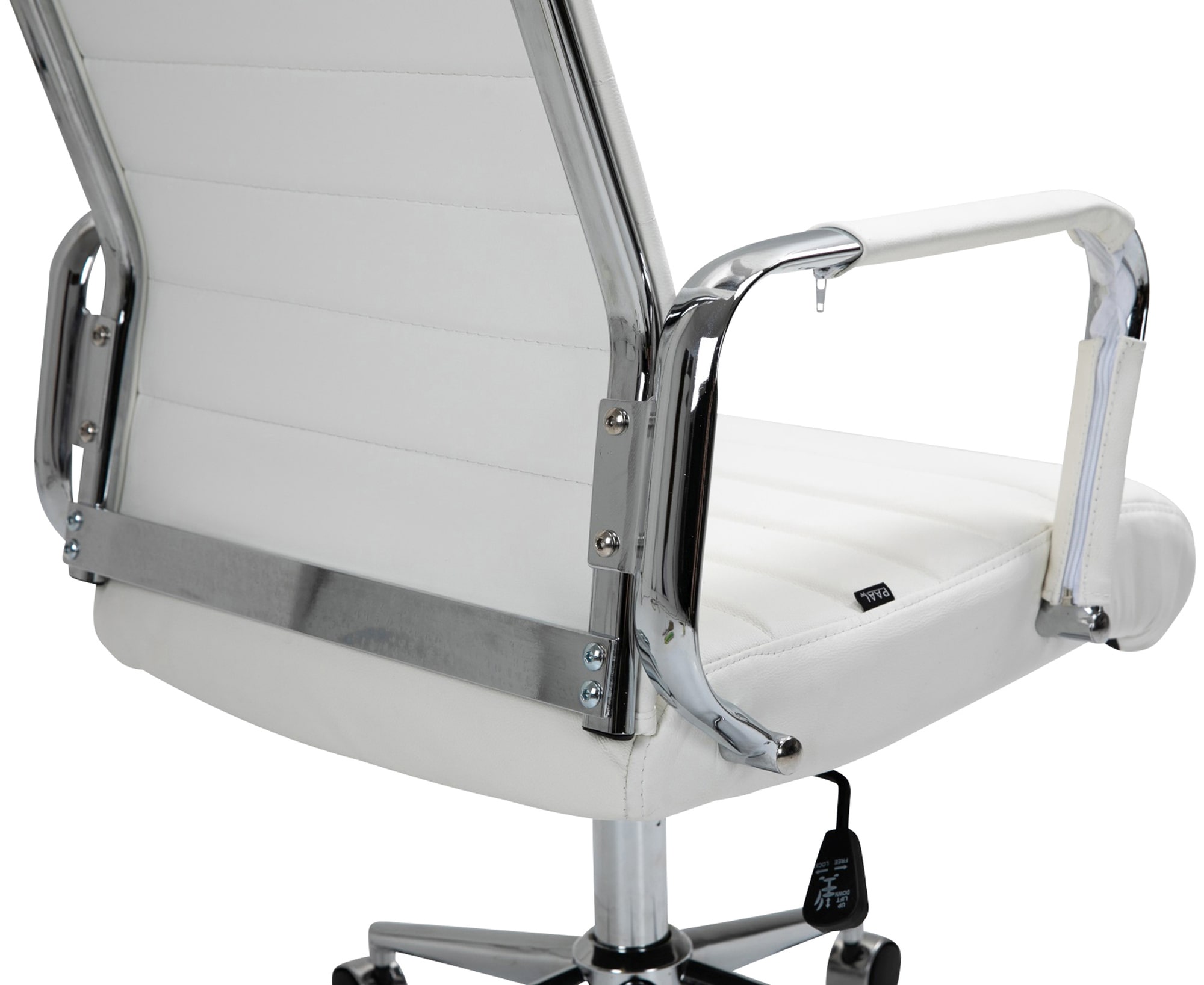 Chaise de bureau Kolumbus cuir véritable