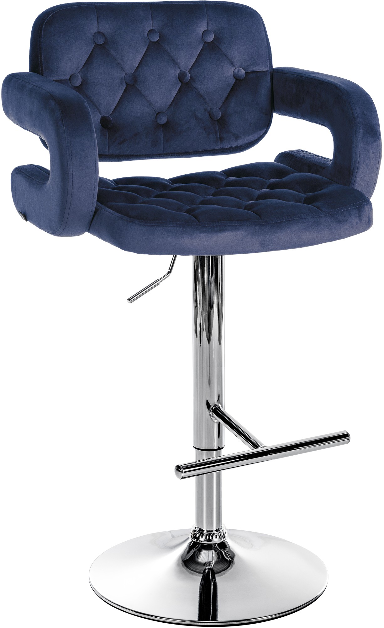 Tabouret de bar Dublin velours