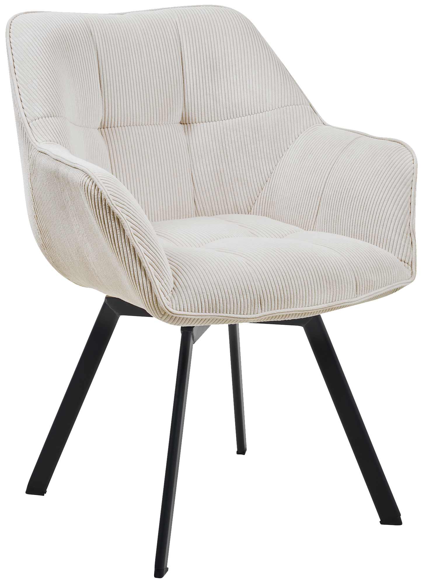 Chaise de salle à manger Jordi Cord