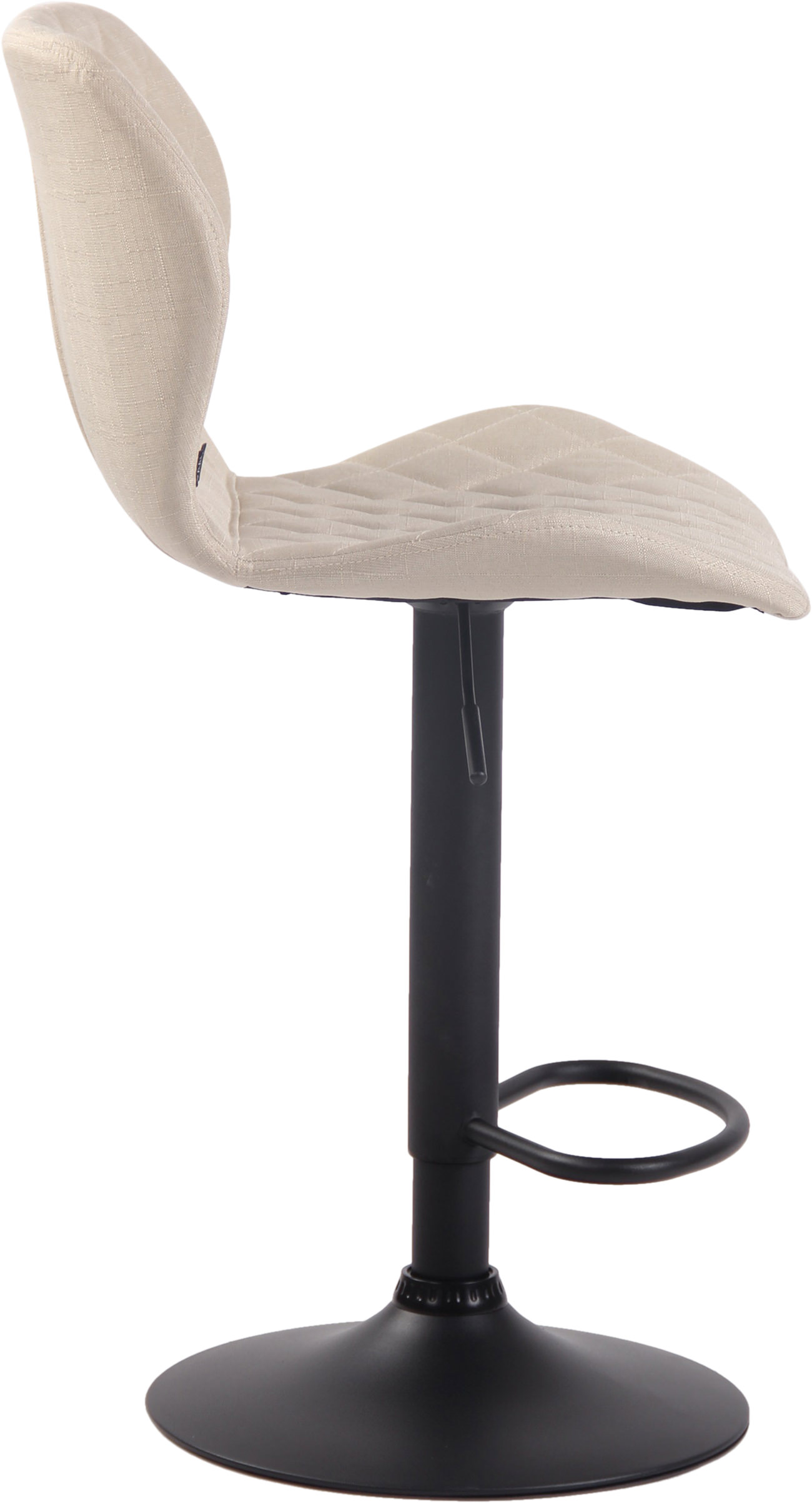 Lot de 2 tabourets de bar Cork en tissu