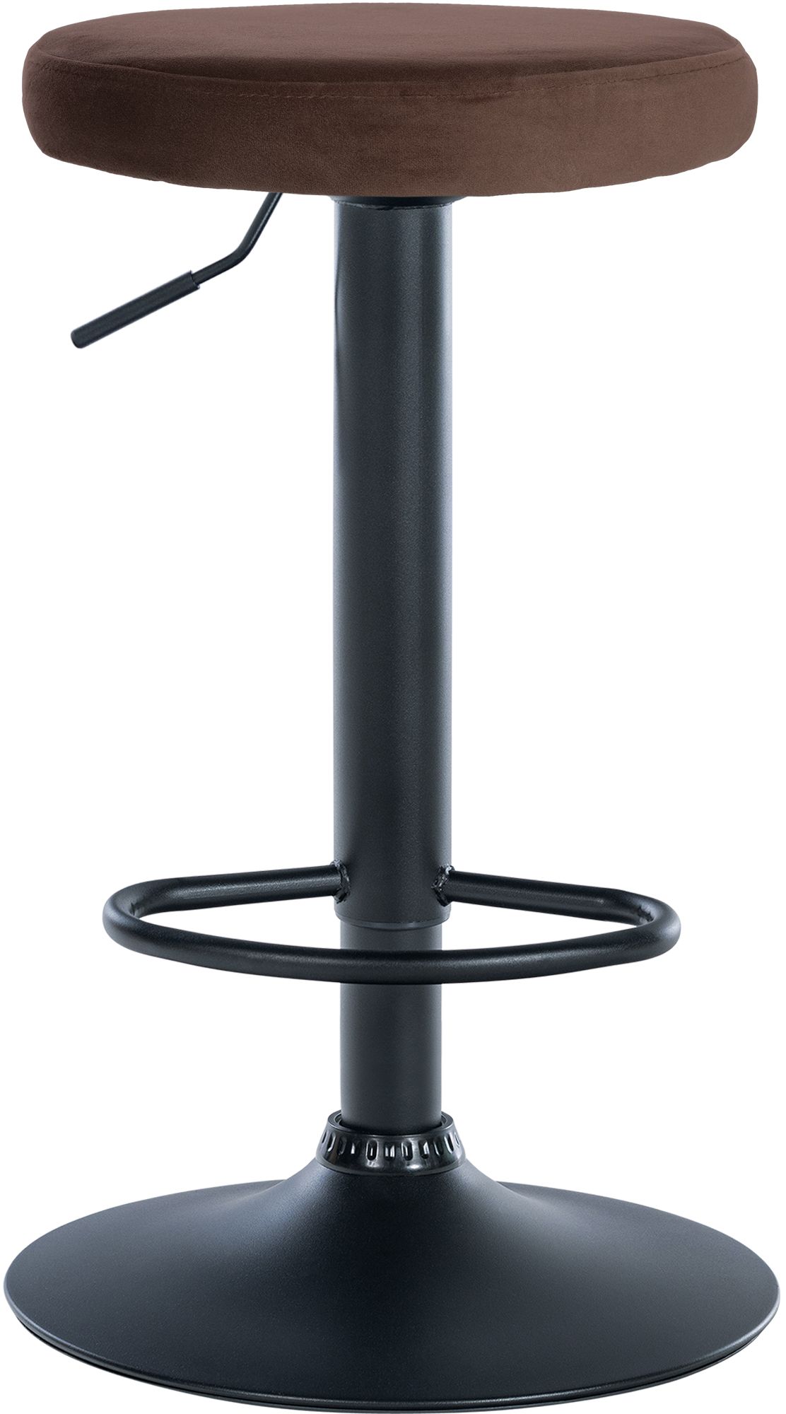 Tabouret de bar Ponte revêtement velours
