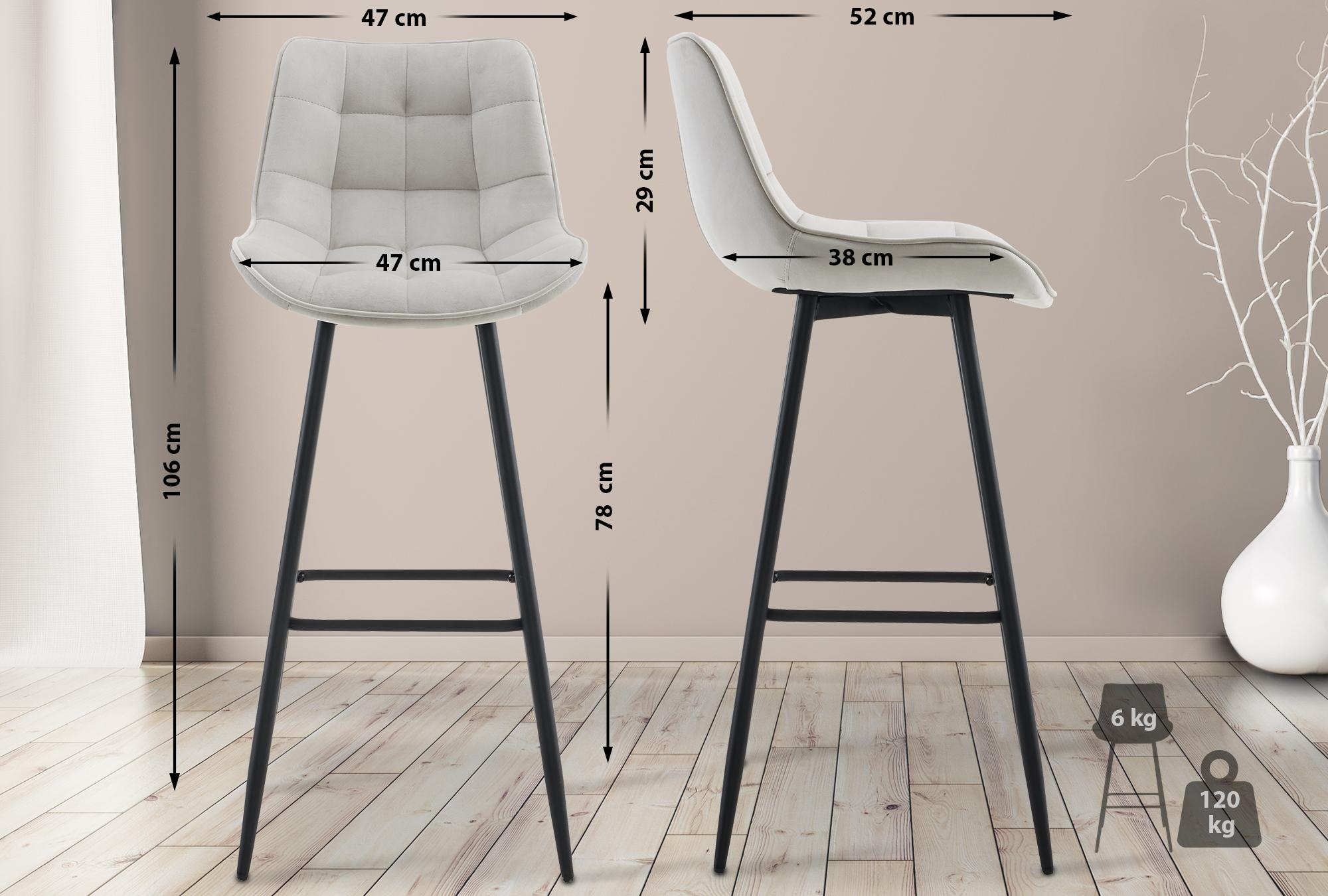 Tabouret de bar Dartford