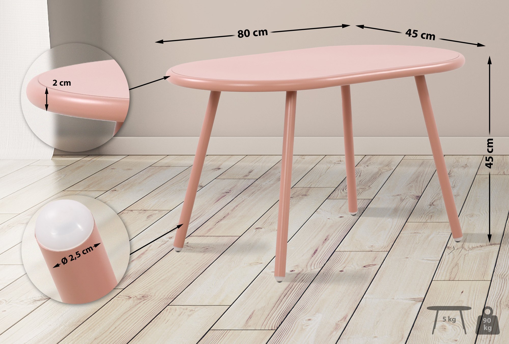 Table basse d'extérieur Velva
