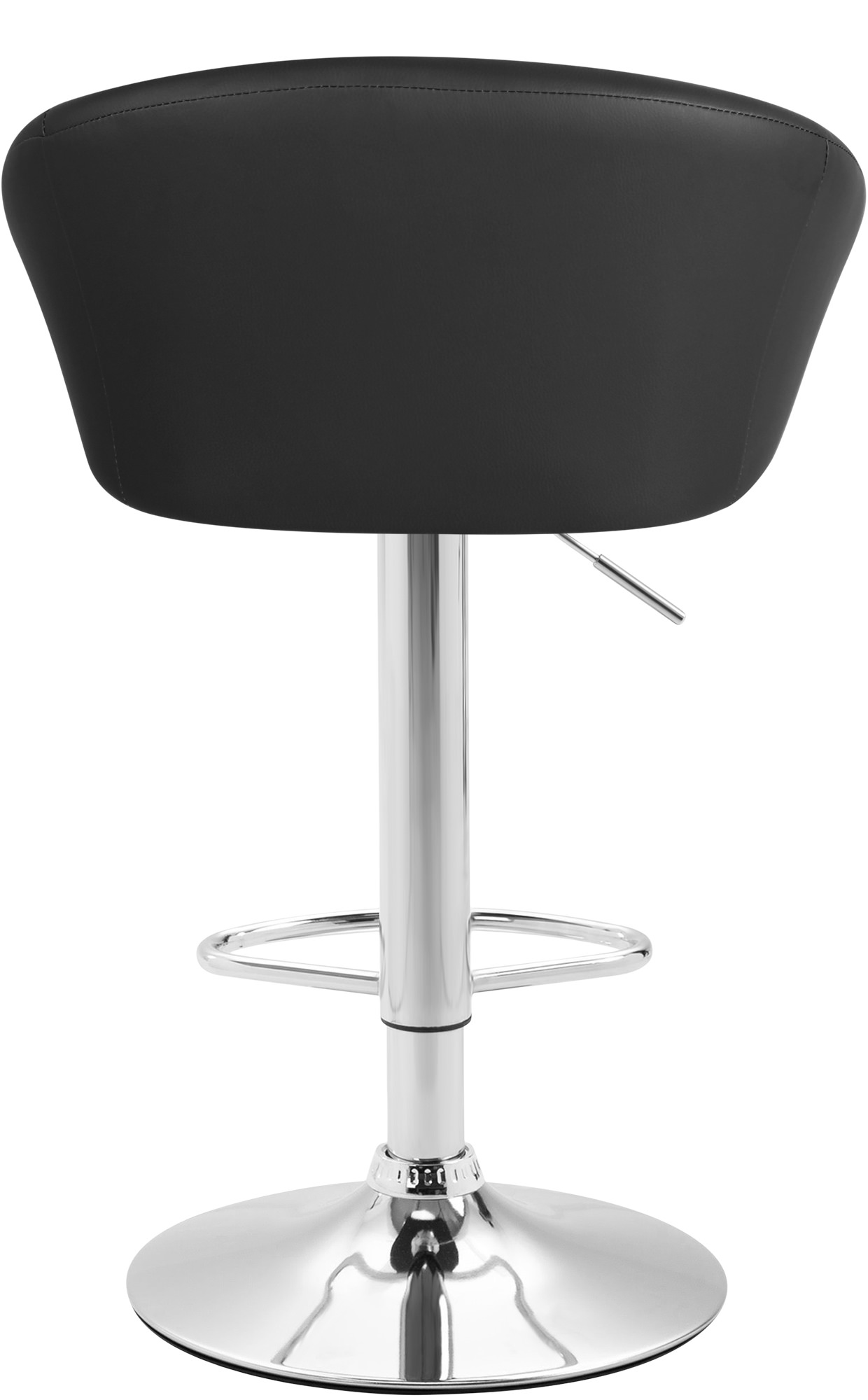 Tabouret de bar Miami V2 similicuir avec pied en métal
