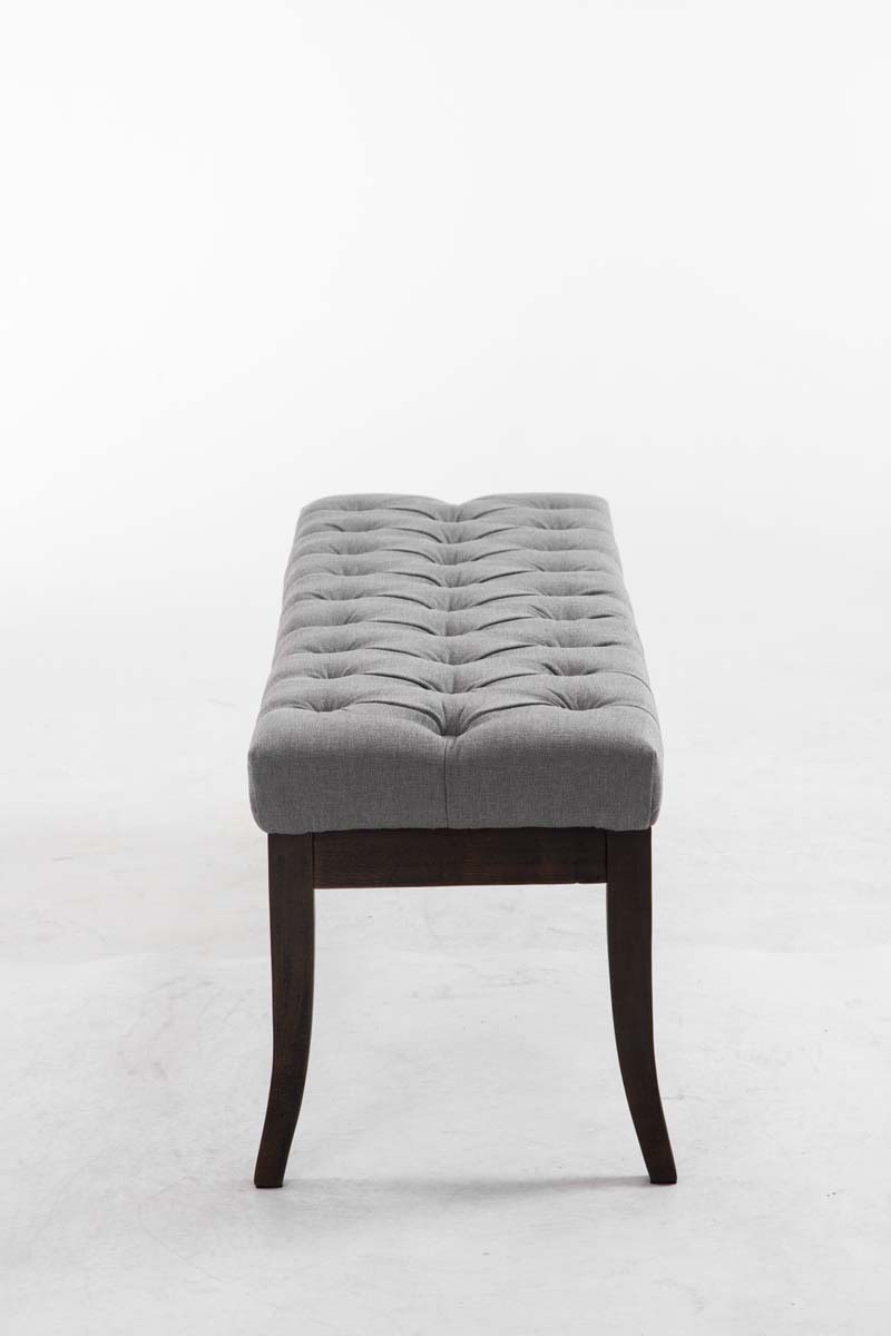 Banc Ramses tissu antique sombre