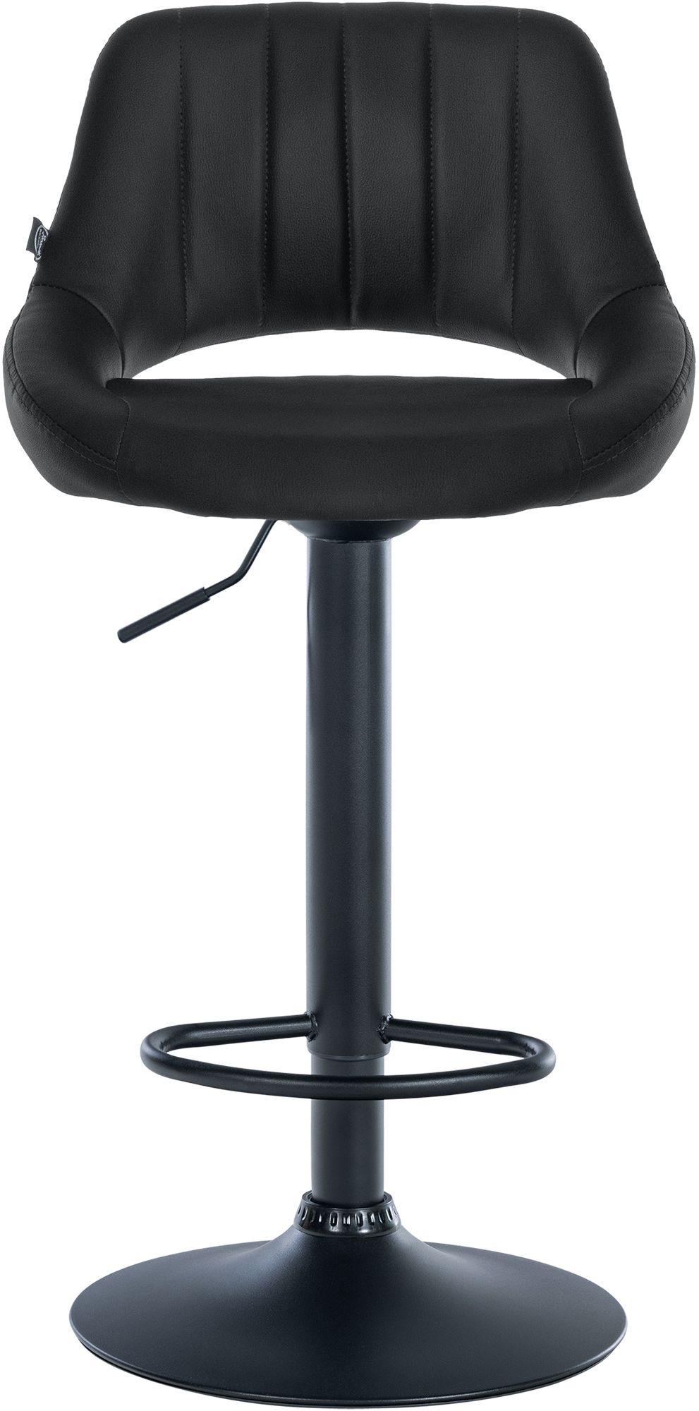 Lot de 2 tabourets de bar Milet en similicuir