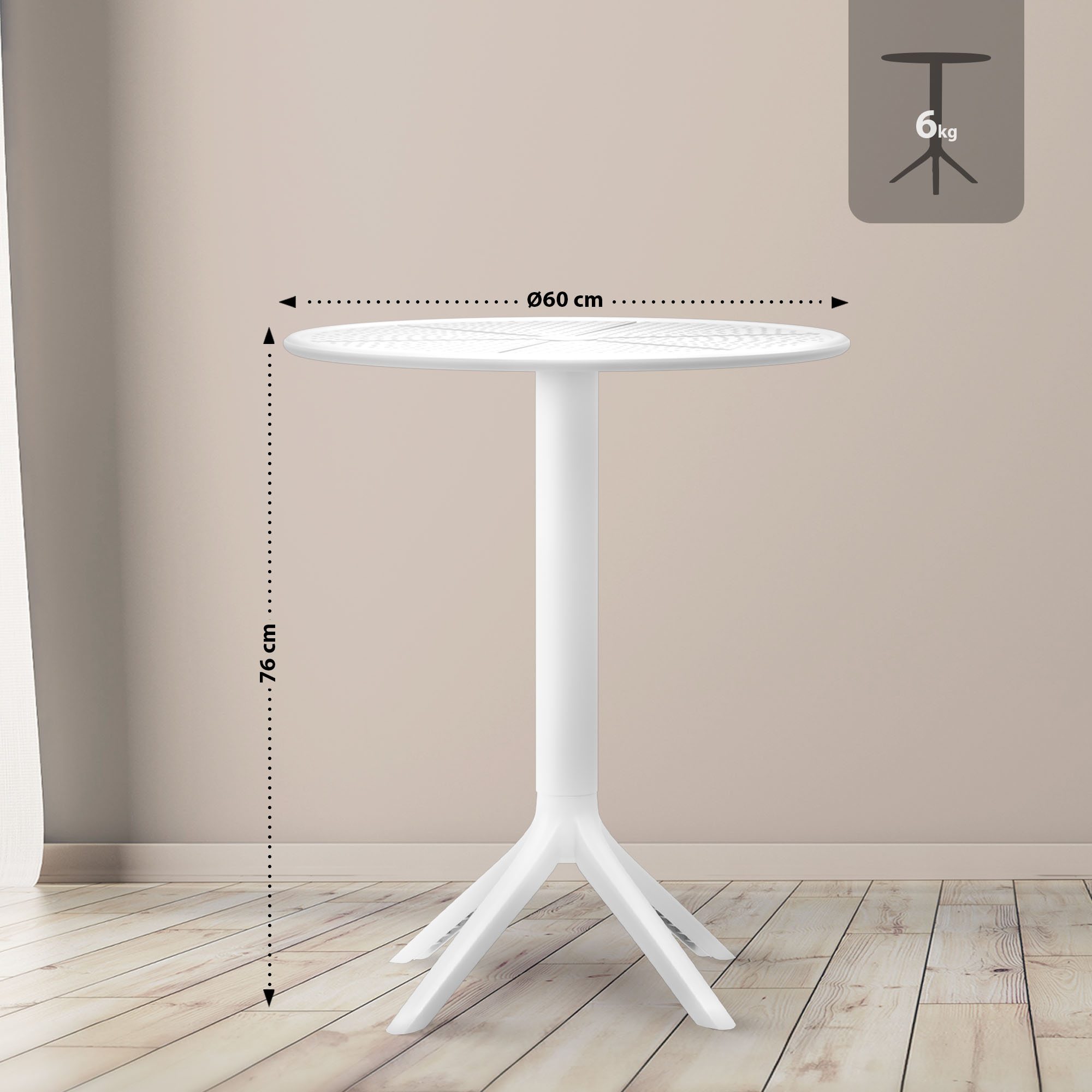 Table Lacota ronde 60 cm