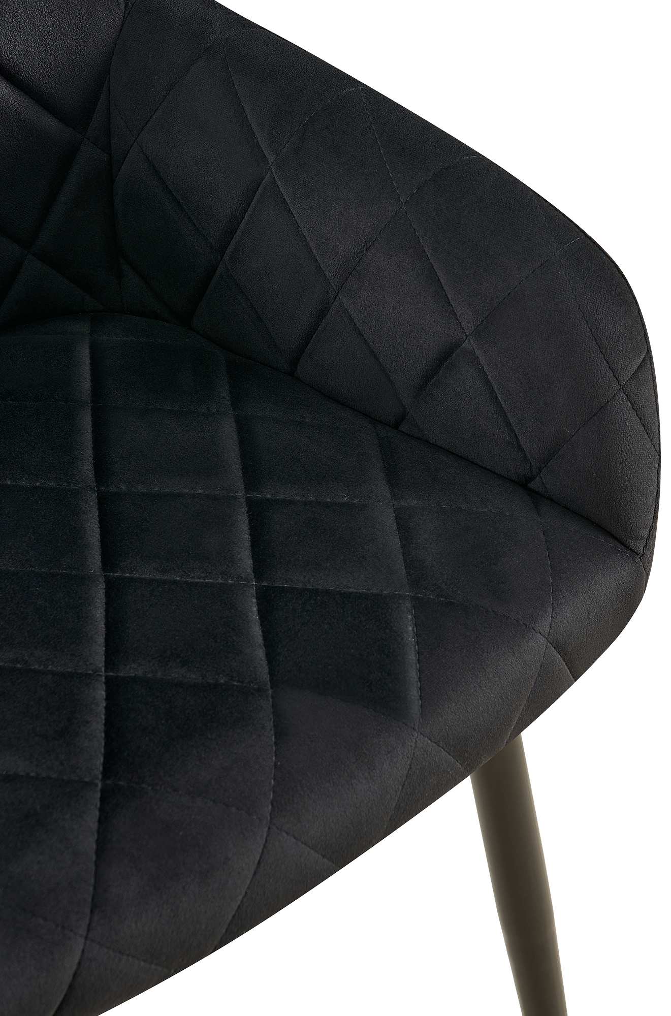 Chaise de salle à manger Monett Velours