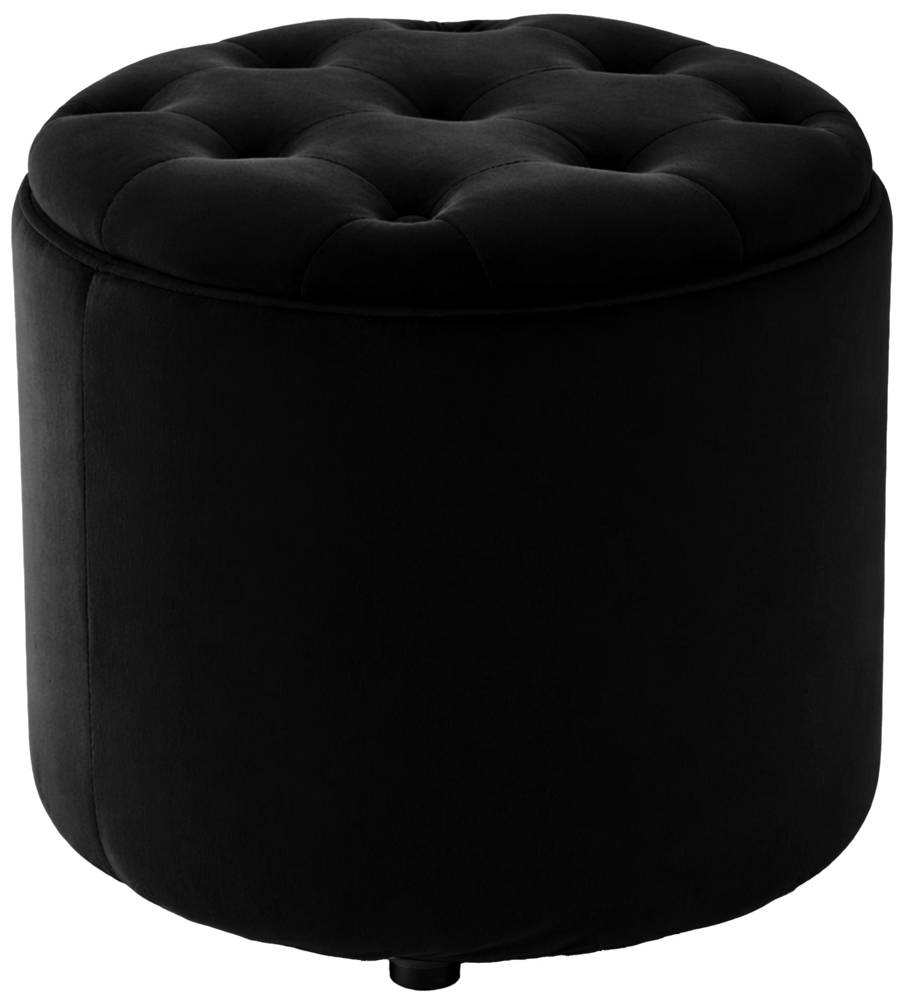 Tabouret Pantin en velours