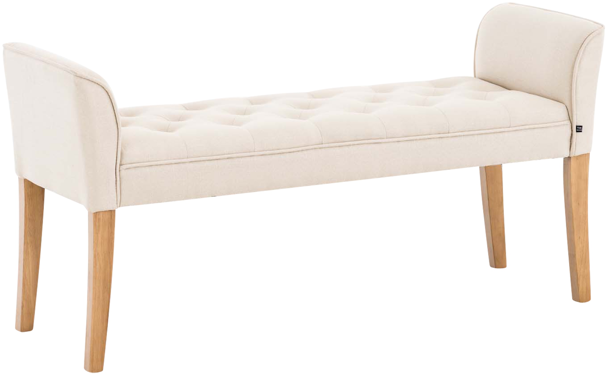 Banquette style Chersterfield Cleopatra en tissu