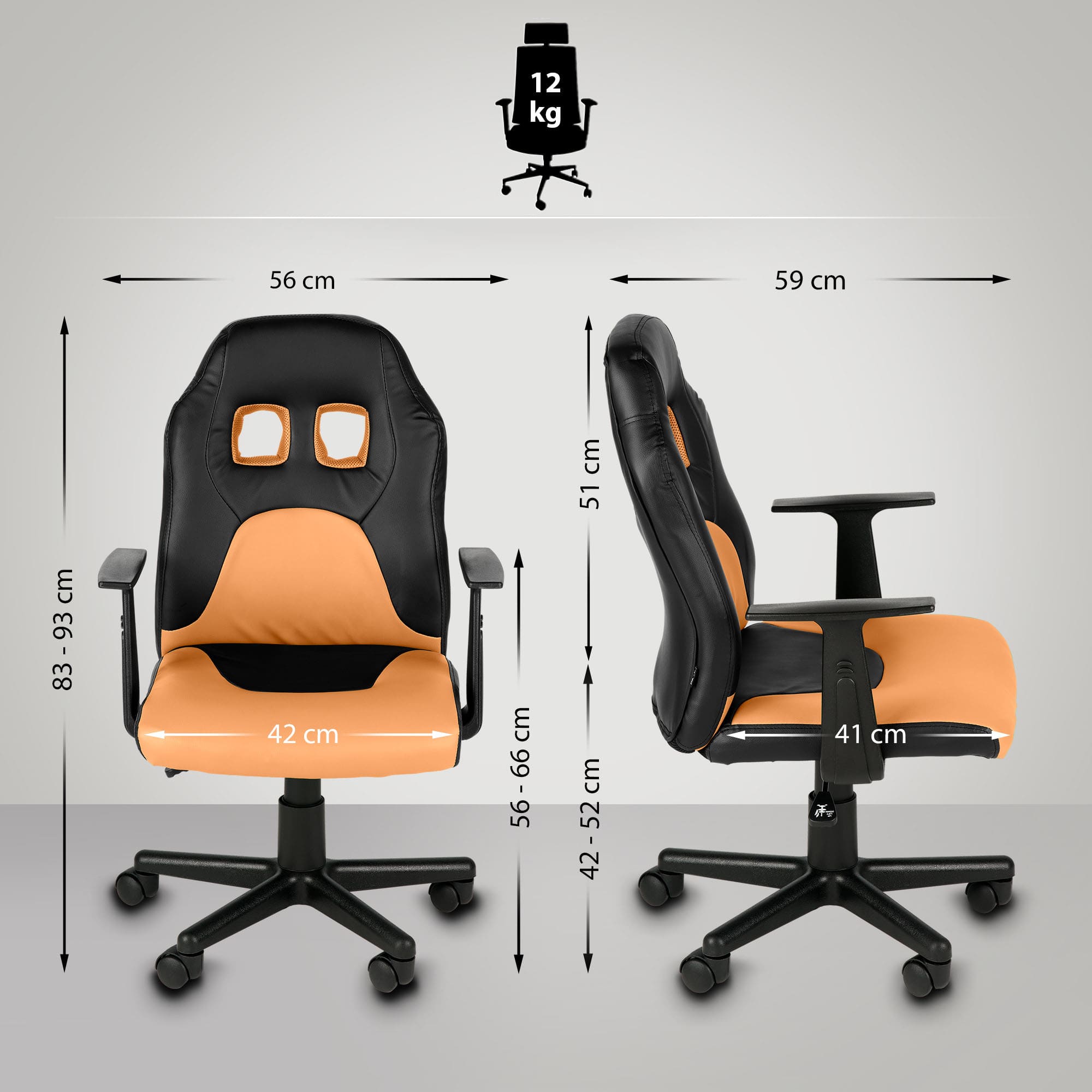 Chaise de bureau Fun pour enfants