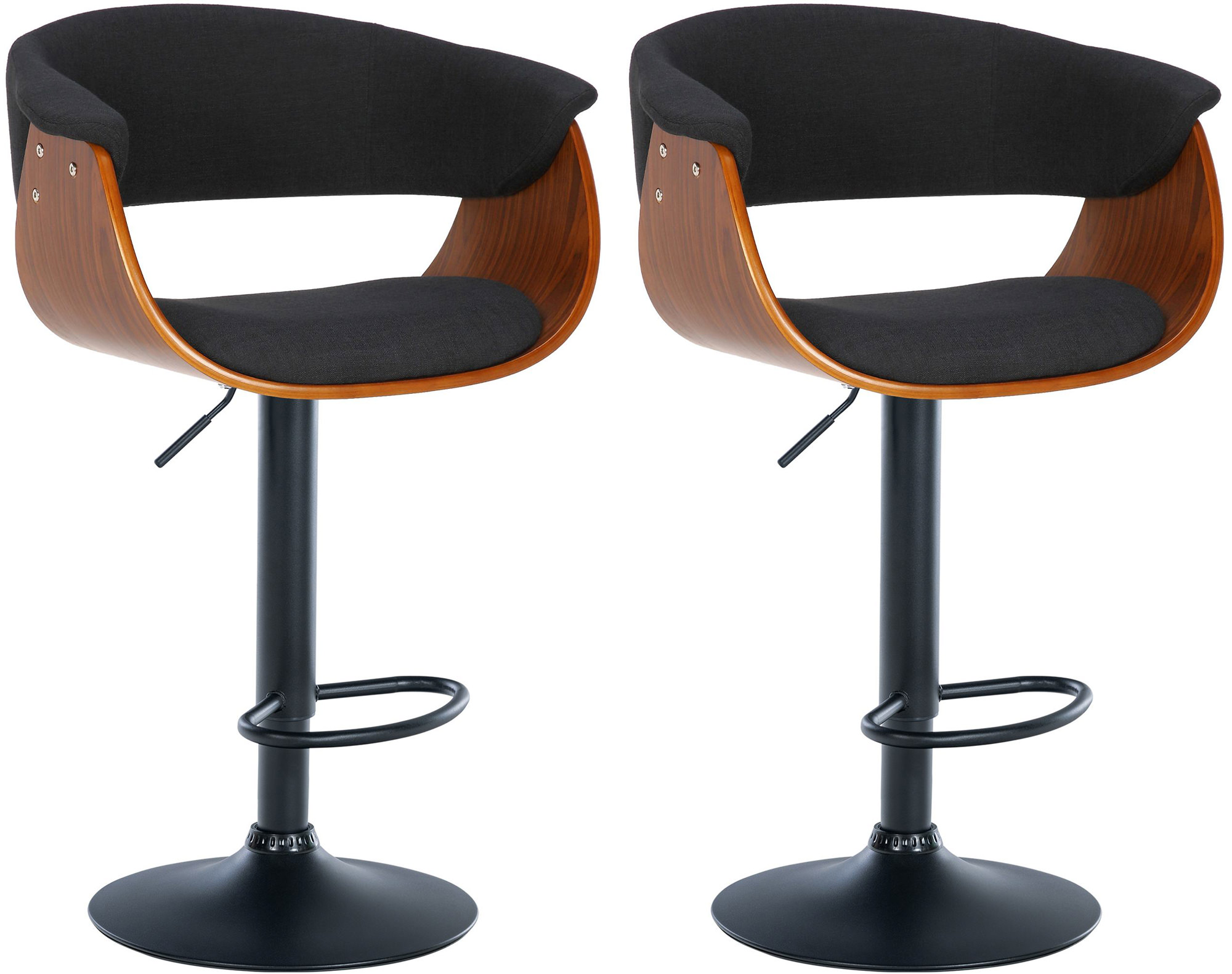Lot de 2 tabourets de bar Vestal